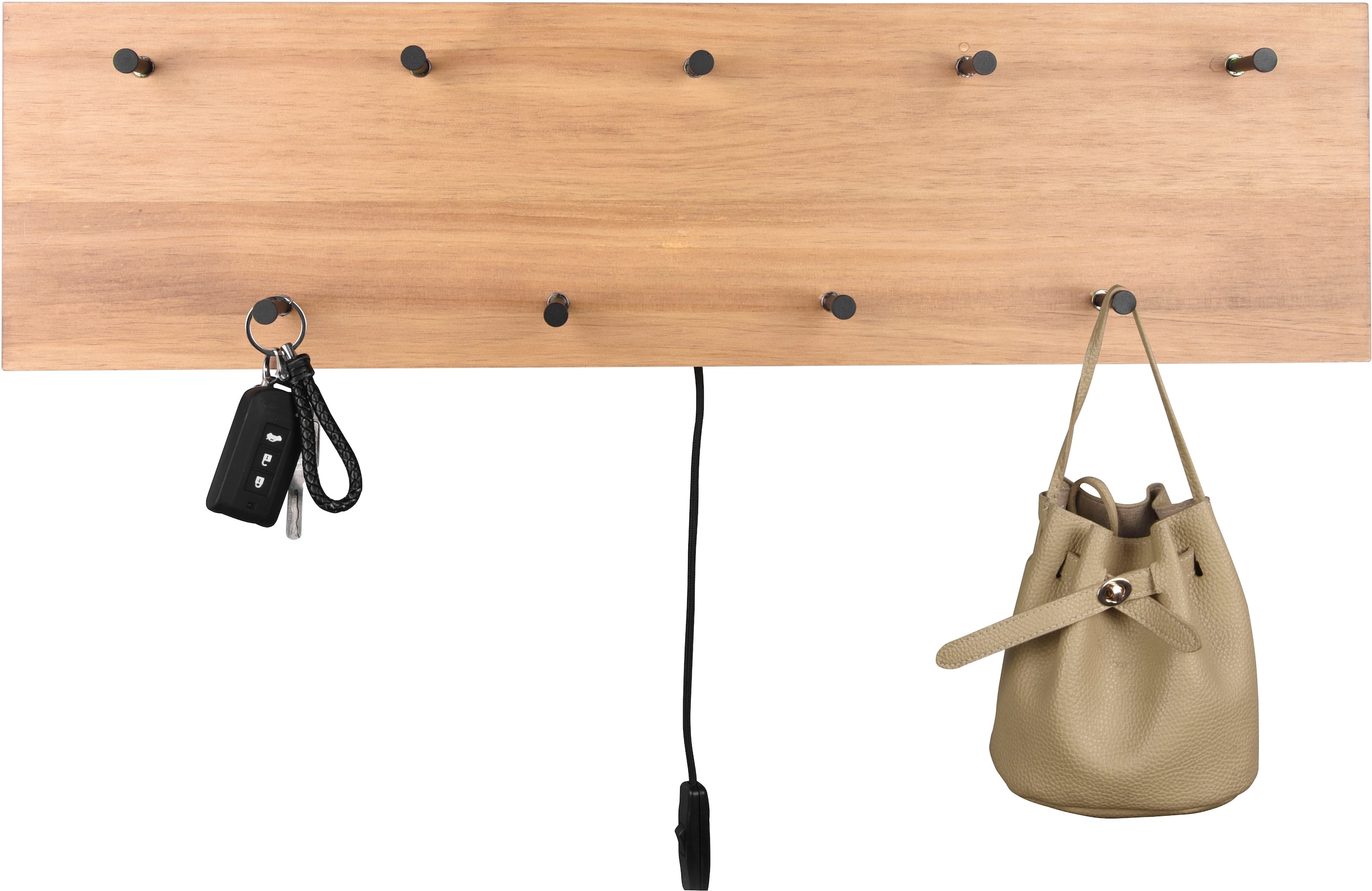 MIRRORS AND MORE Porte-manteau mural »Samantha« 1 cuis tlg.