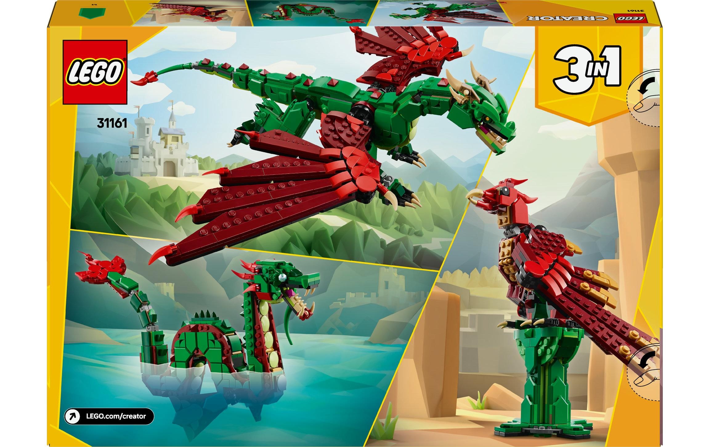 LEGO® Spielbausteine »Creator Grüner Drache 31161«