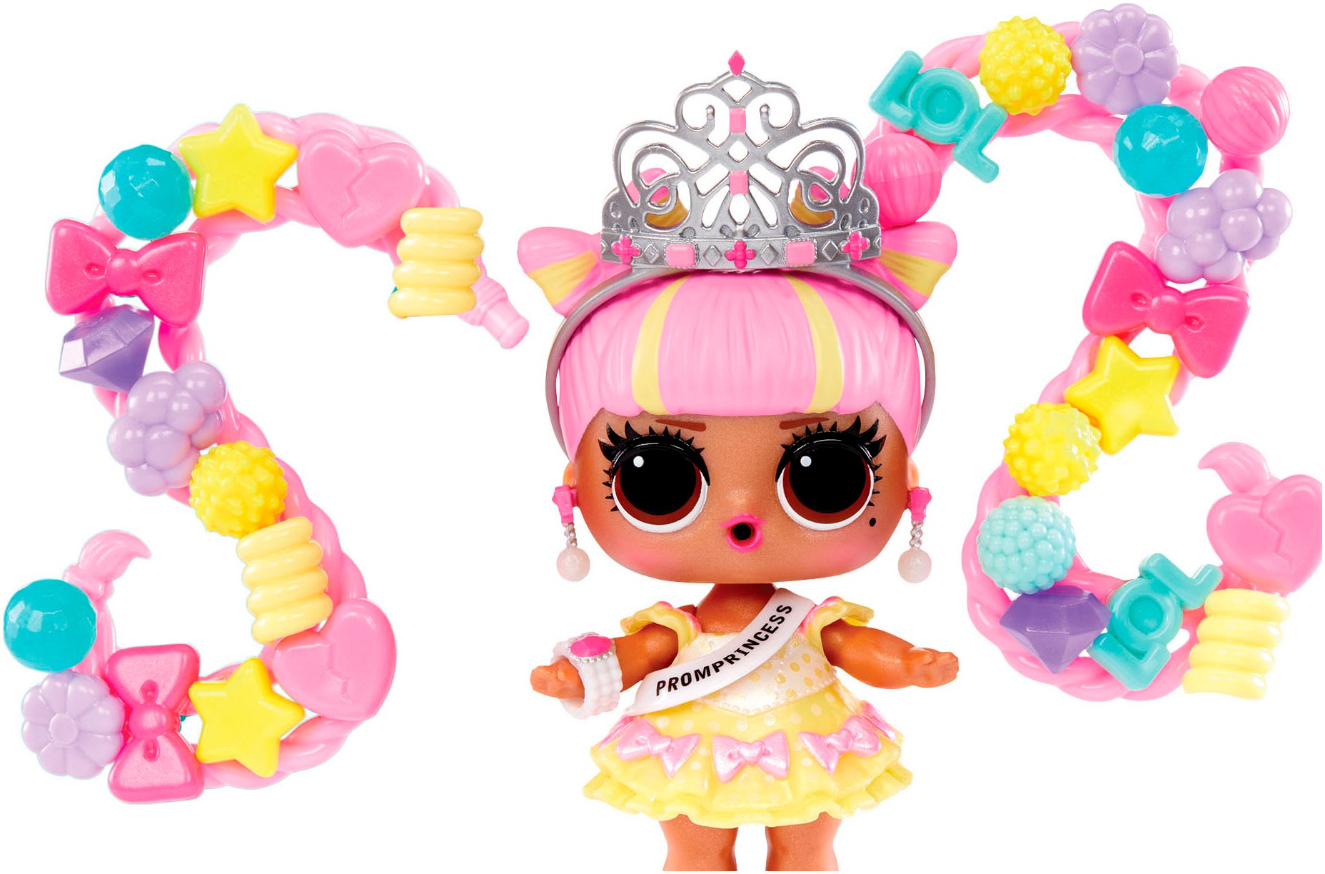 L.O.L. SURPRISE! Kreativset »L.O.L. Surprise Hair Beads Salon« inklusive Püppchen mit DIY Perlen-Frisuren