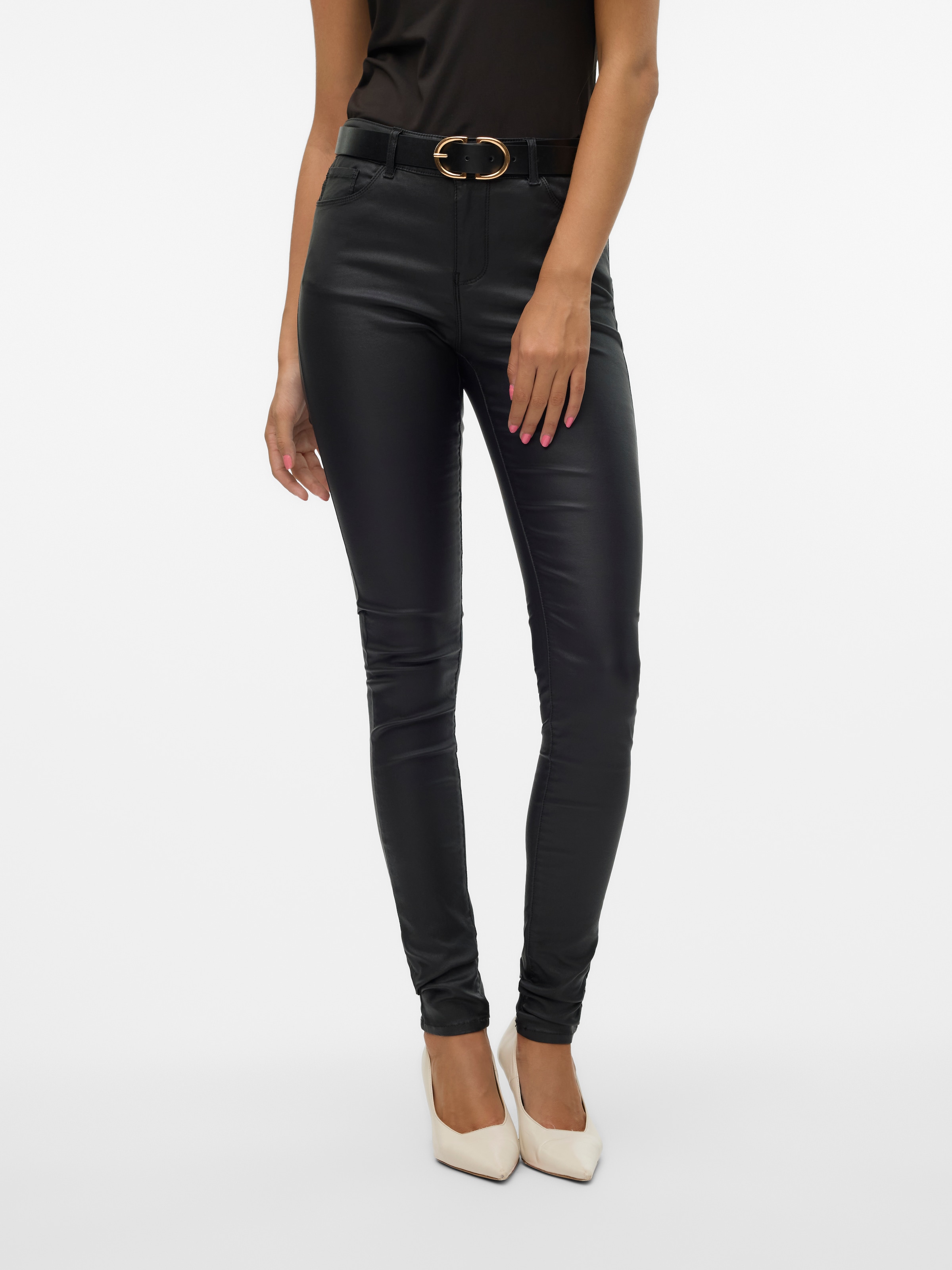 Vero Moda Stretch-Hose »VMSEVEN COATED«