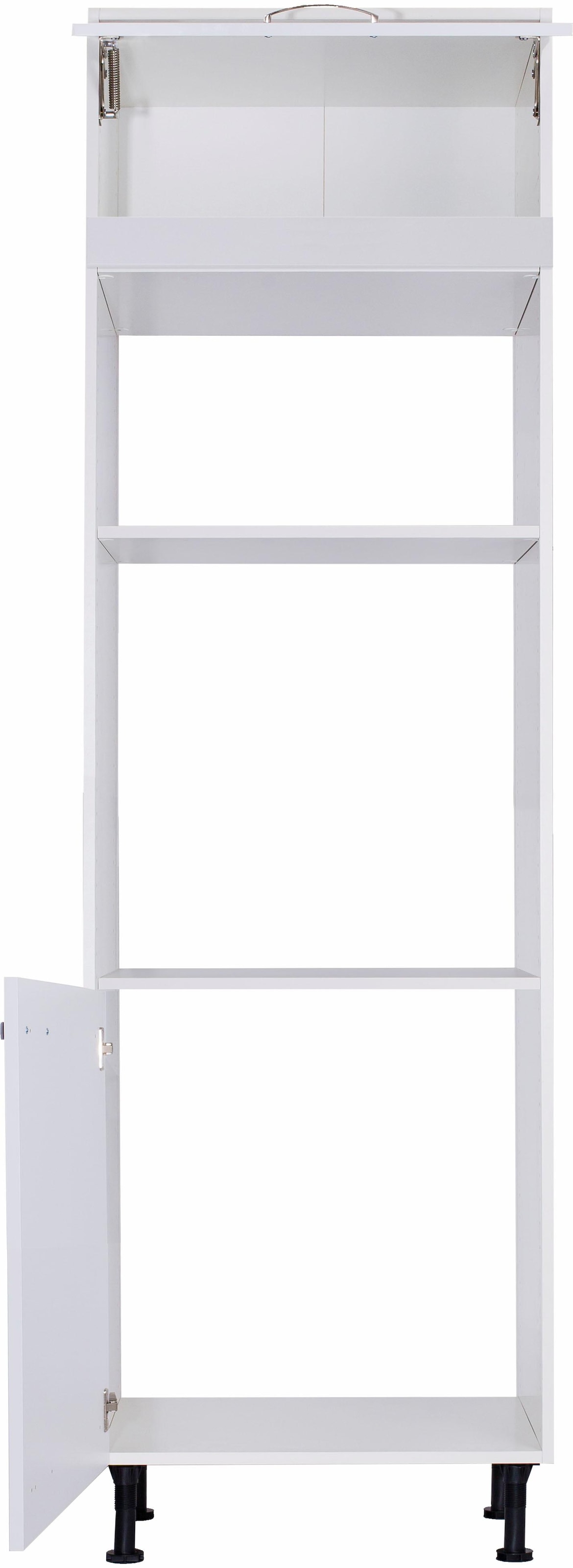 KOCHSTATION Armoire d'encastrement pour four »KS-Cara« geeignet für Einbaumikrowellengerät