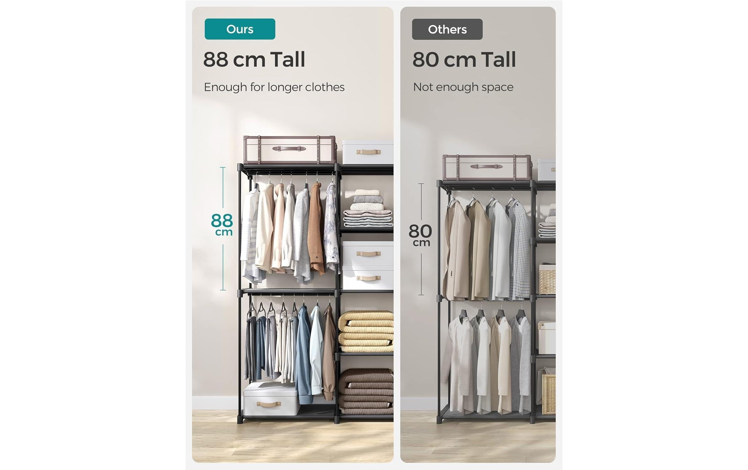 SONGMICS Garderobenständer