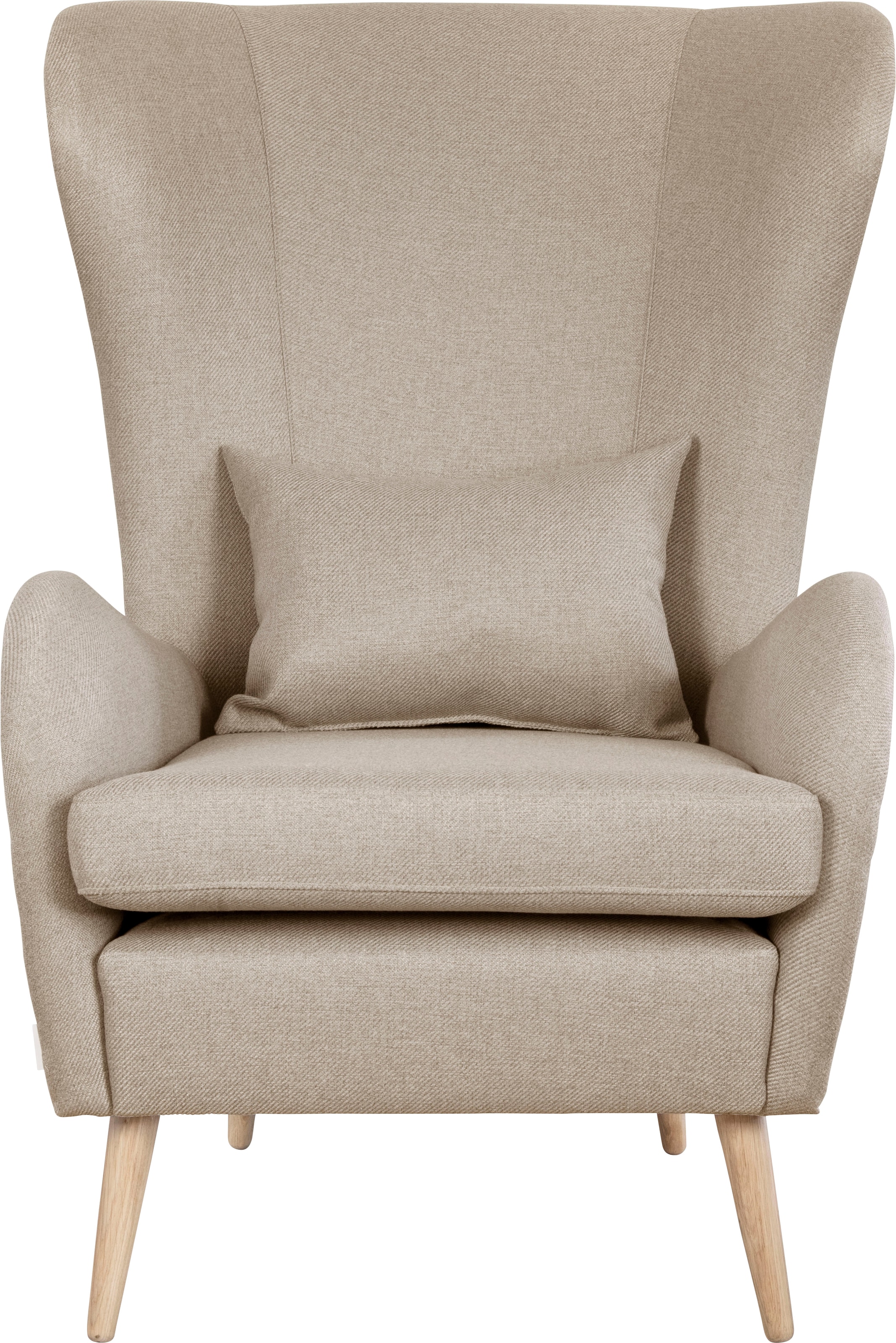 Home affaire Sessel »Charles Ohrensessel« gross und gemütlich in modernem Design