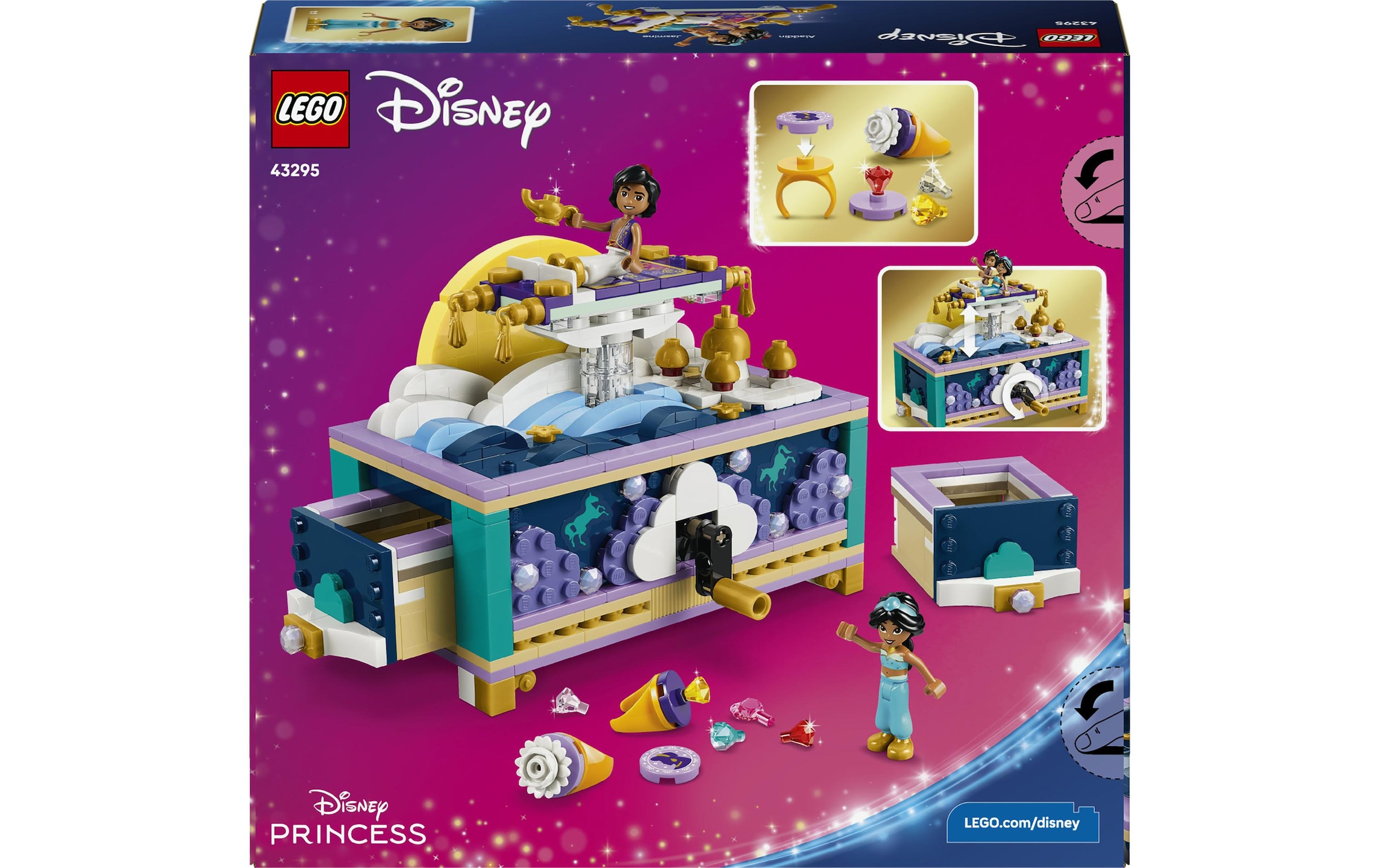 LEGO® Pions de construction »Jasmins Schmuckkästchen (43295), LEGO Disney Princess«