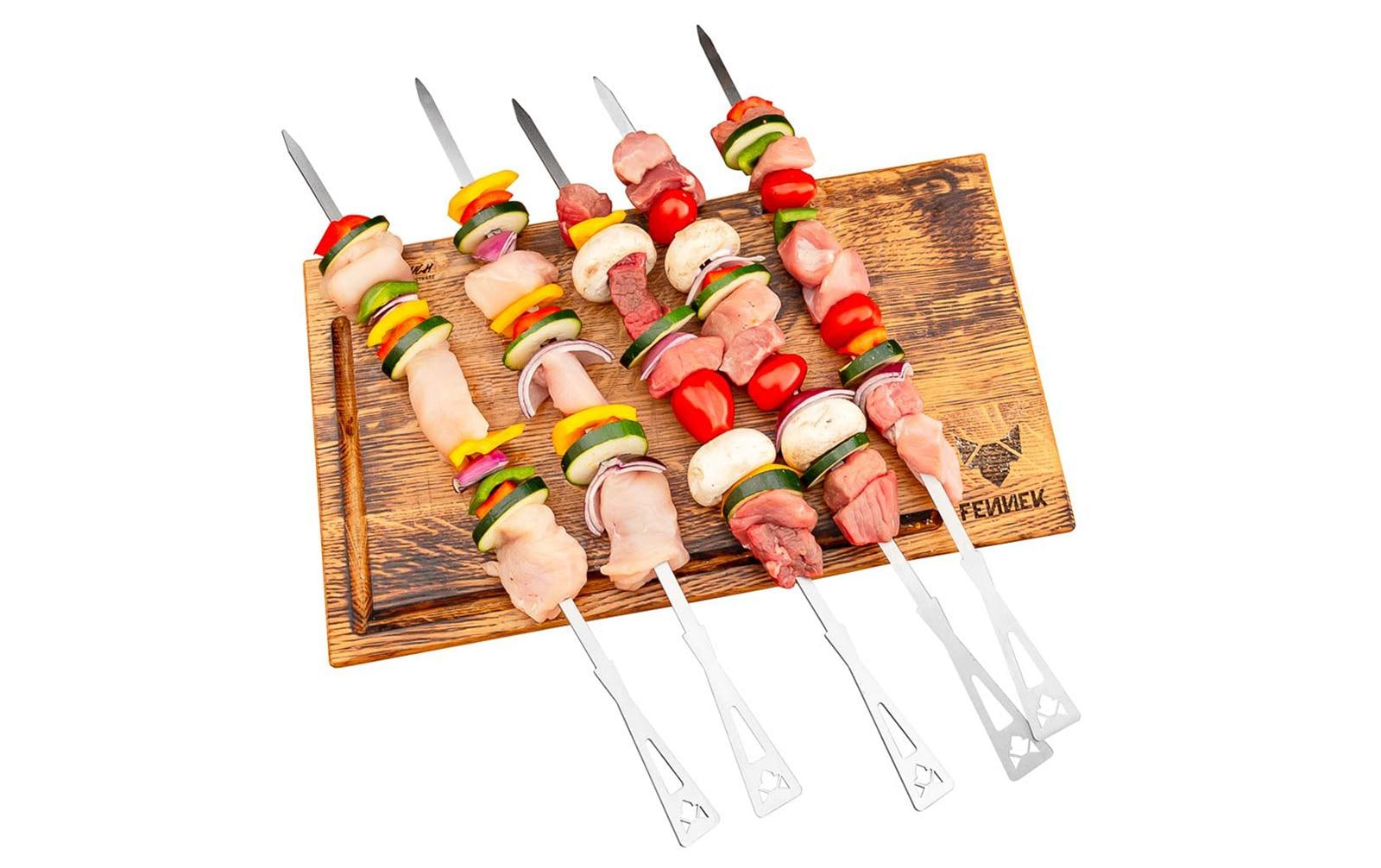 Fennek Grill Broche à barbecue »Set lang, 6 Stück«
