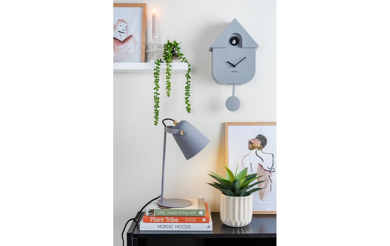 Karlsson Wanduhr »Wanduhr Kuckuck, Grau«