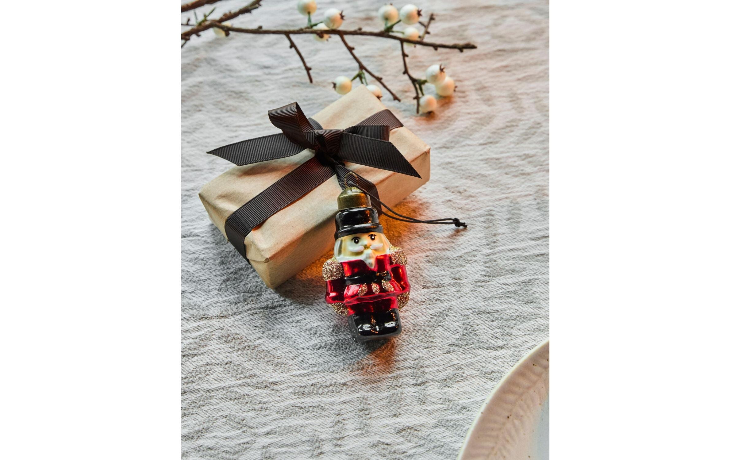 House Doctor Weihnachtsbaumkugel »House Doctor Weihnachtskugel Tino Ø 7 cm, 4 Stück Rot«