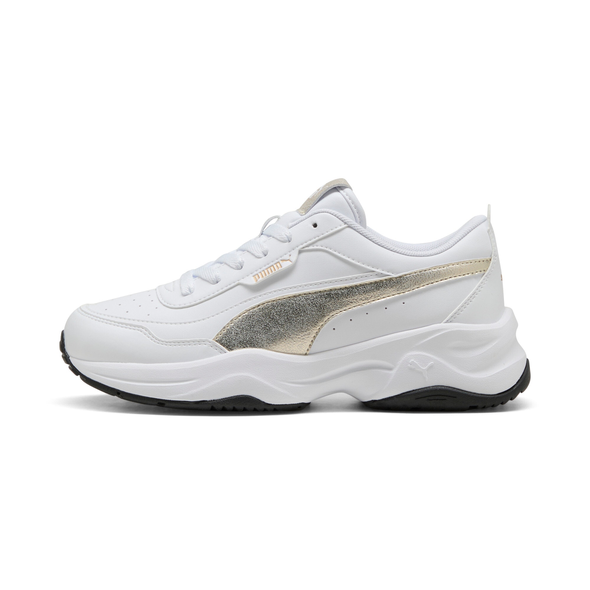 PUMA Sneaker »CILIA MODE METALLIC WHISPER«  mit Schnürverschluss, Gummi-Laufsohle, Obermaterial aus Synthetik