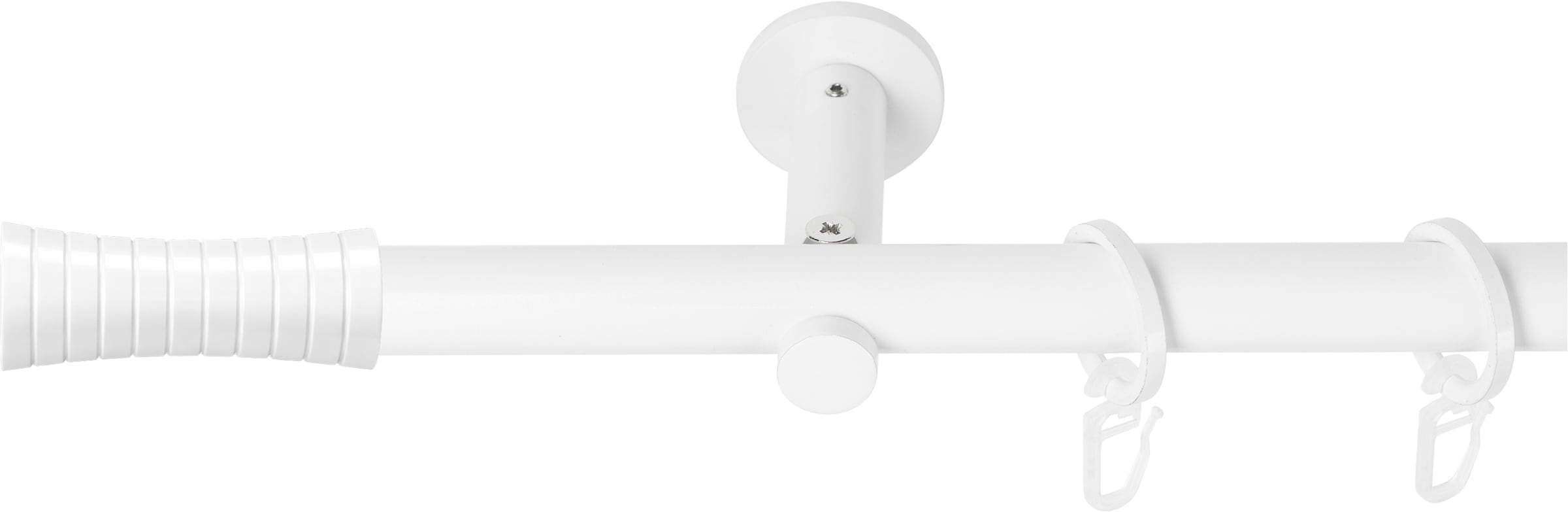 SN DECO GROUP Tringle à rideaux Ø 19 mm 1 course-läufig Fixmass;kürzbar