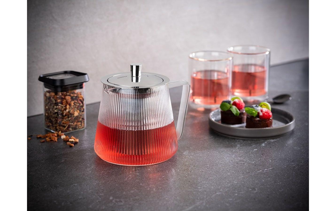 GEFU Teekanne »Infusa 0.8 l« 0,8 l 1 Teekanne, 1 Teefilter, 1 Deckel, 