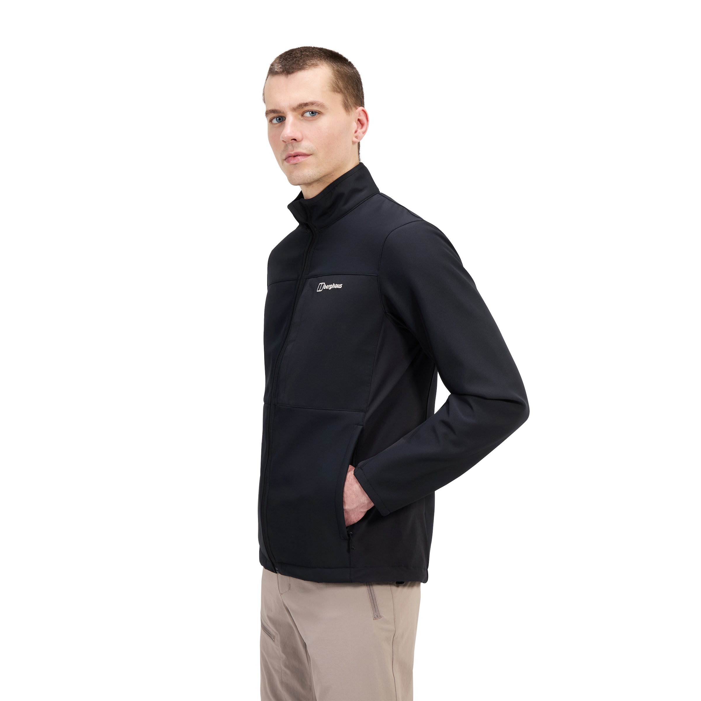 Berghaus Softshelljacke »M GHLAS 3.0 SOFTSHELL JKT« sportlicher Stil, dehnbares Material, wasser- und windabweisend