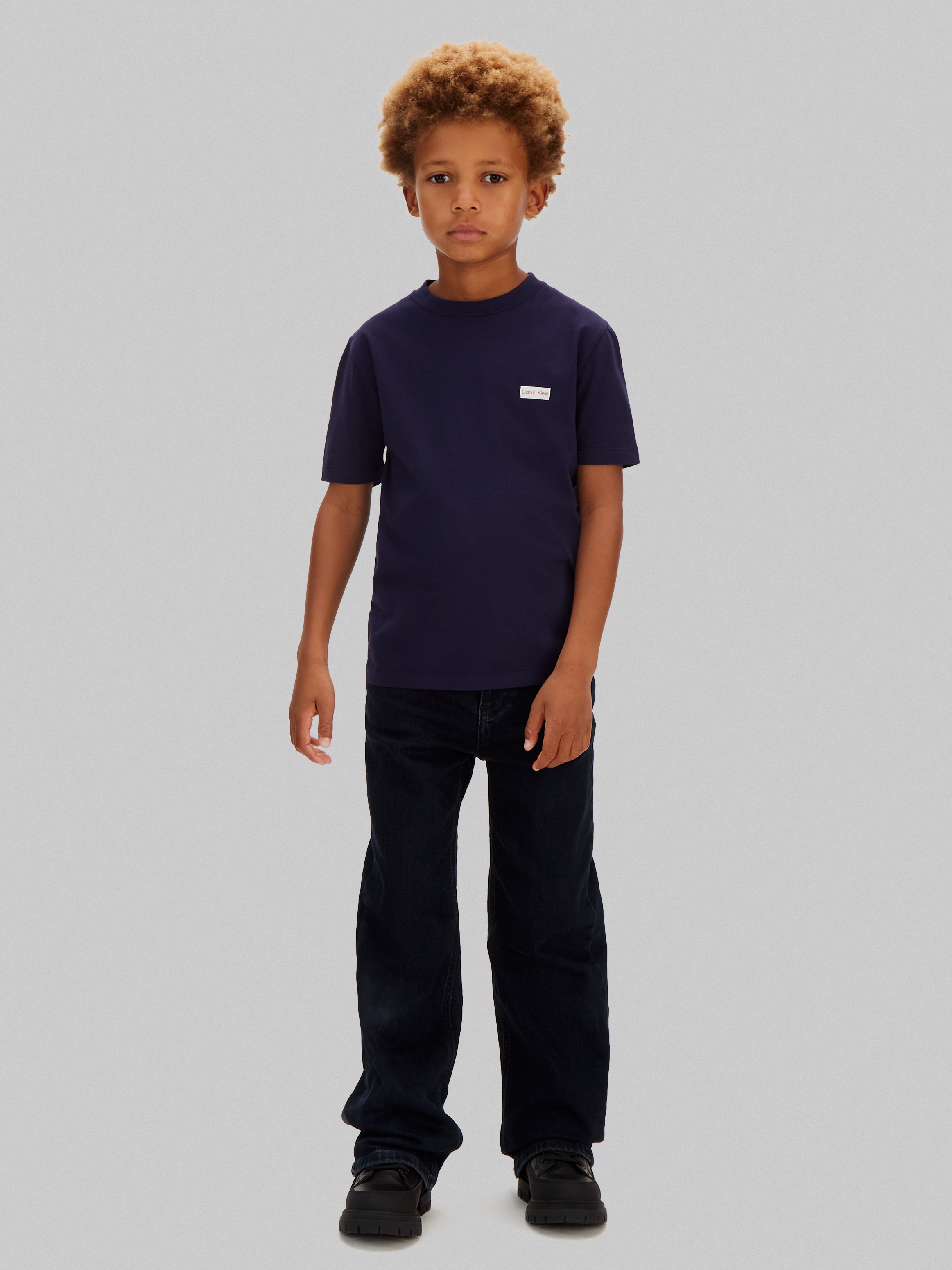 Calvin Klein Jeans T-shirt »LOGO LABEL T-SHIRT« Regular fit für Kinder, mit Logoschriftzug