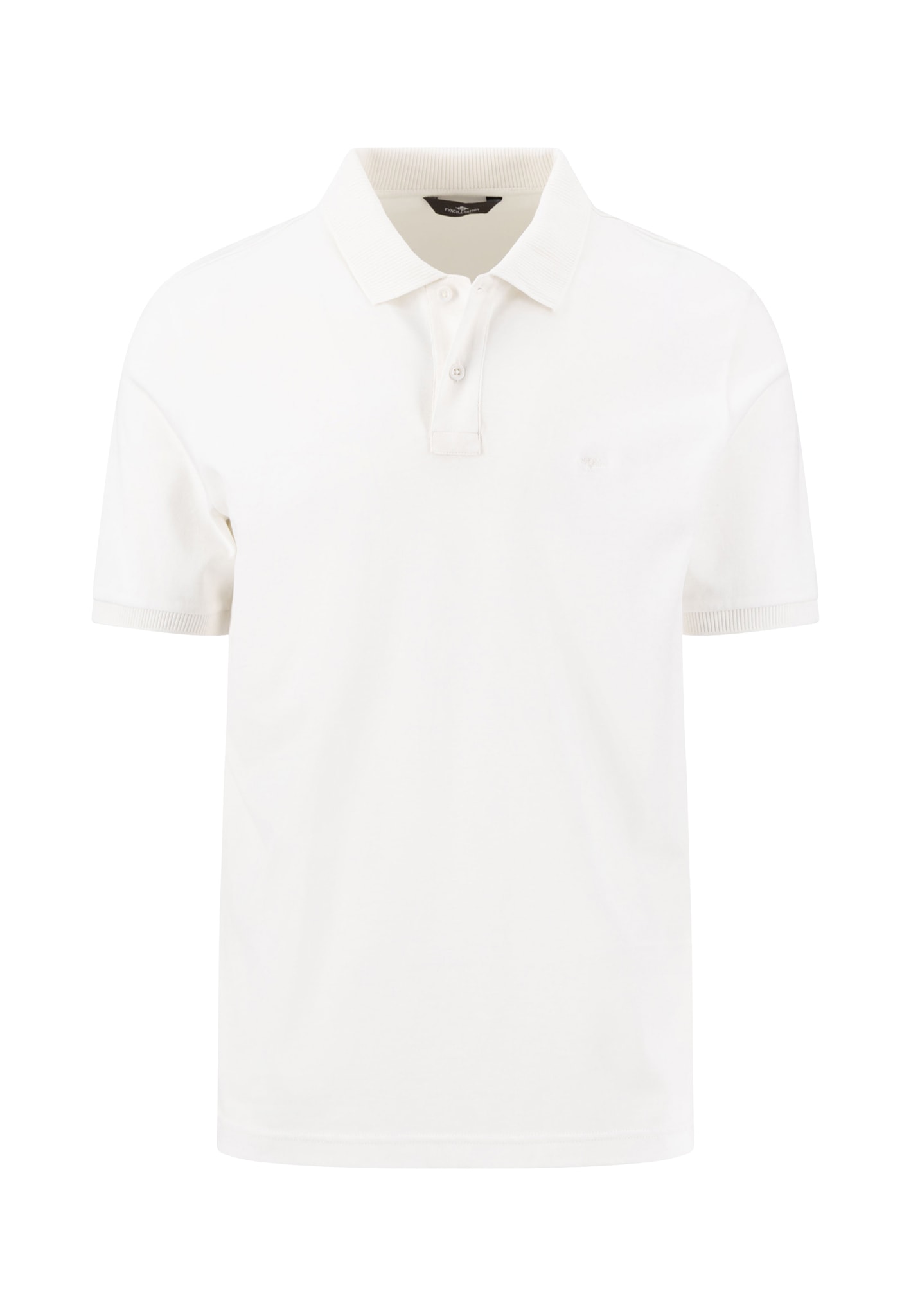 FYNCH-HATTON Poloshirt regular fit Passform, 2-Knopf-Kragen, aus reiner Baumwolle