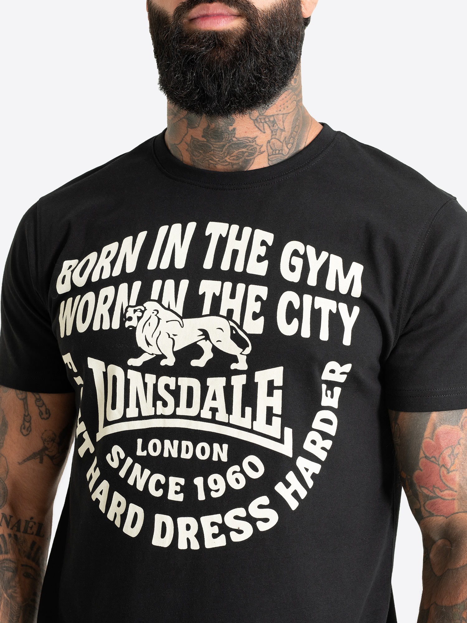 Lonsdale T-Shirt »CRICKLEWOOD« mit Rundhalsausschnitt, Kurzarm-Design, normale Passform