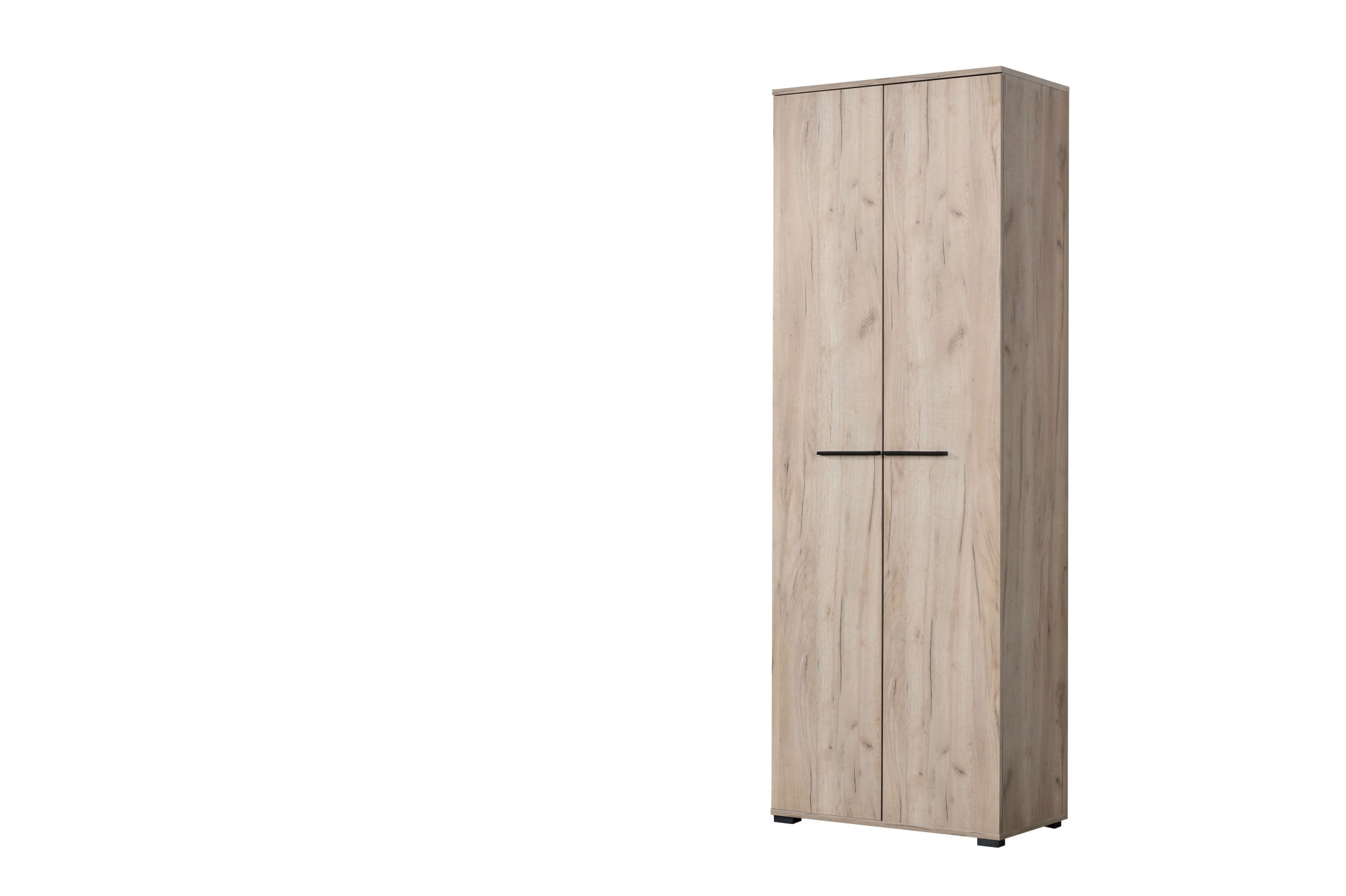 Home affaire Armoire vestiaire »Lorca Drehtürenschrank, Dielenschrank , Flurschrank, Mehrzweckschrank« Design moderne effet chêne avec chants ABS, 2 portes