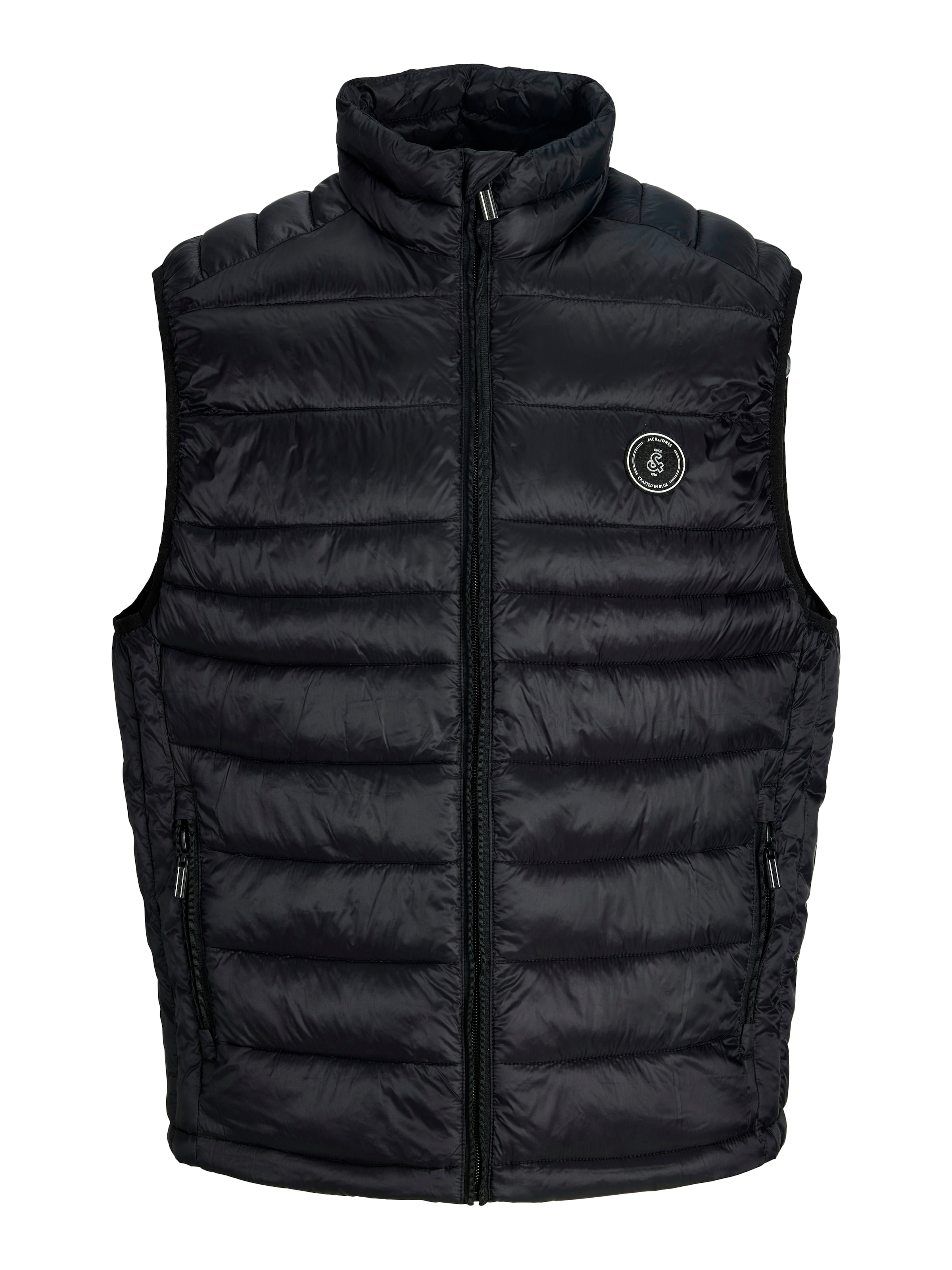 Jack & Jones Steppweste »JJEKINGSLEY LIGHT BODYWARMER COLLAR NOOS« Kunstfaser, regular fit