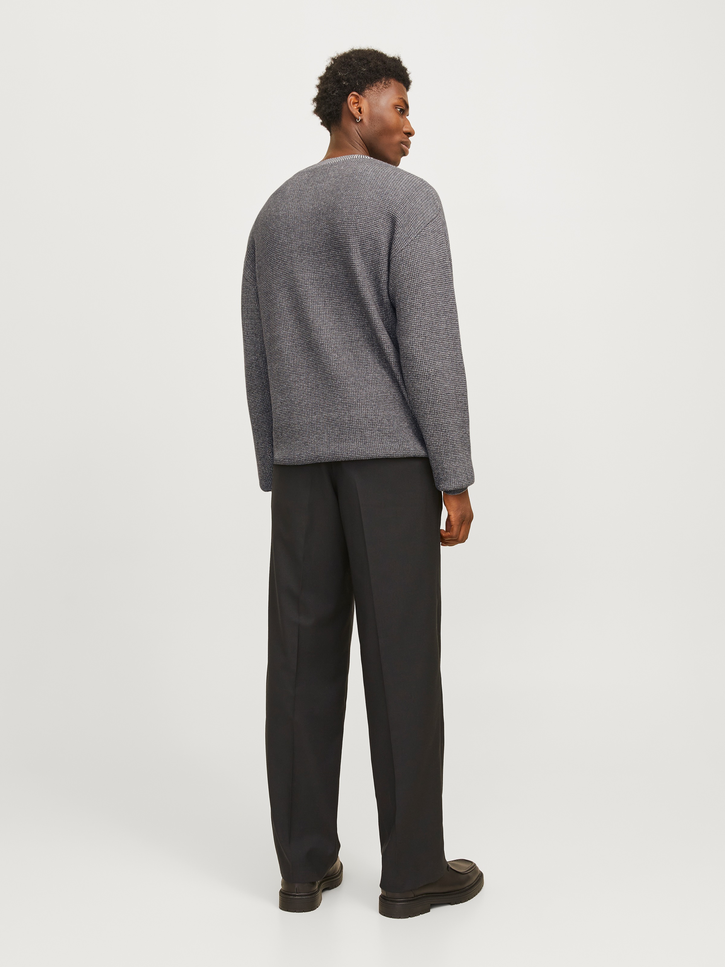 Jack & Jones Strickpullover »JJWALTER KNIT RELAXED CREW NECK«