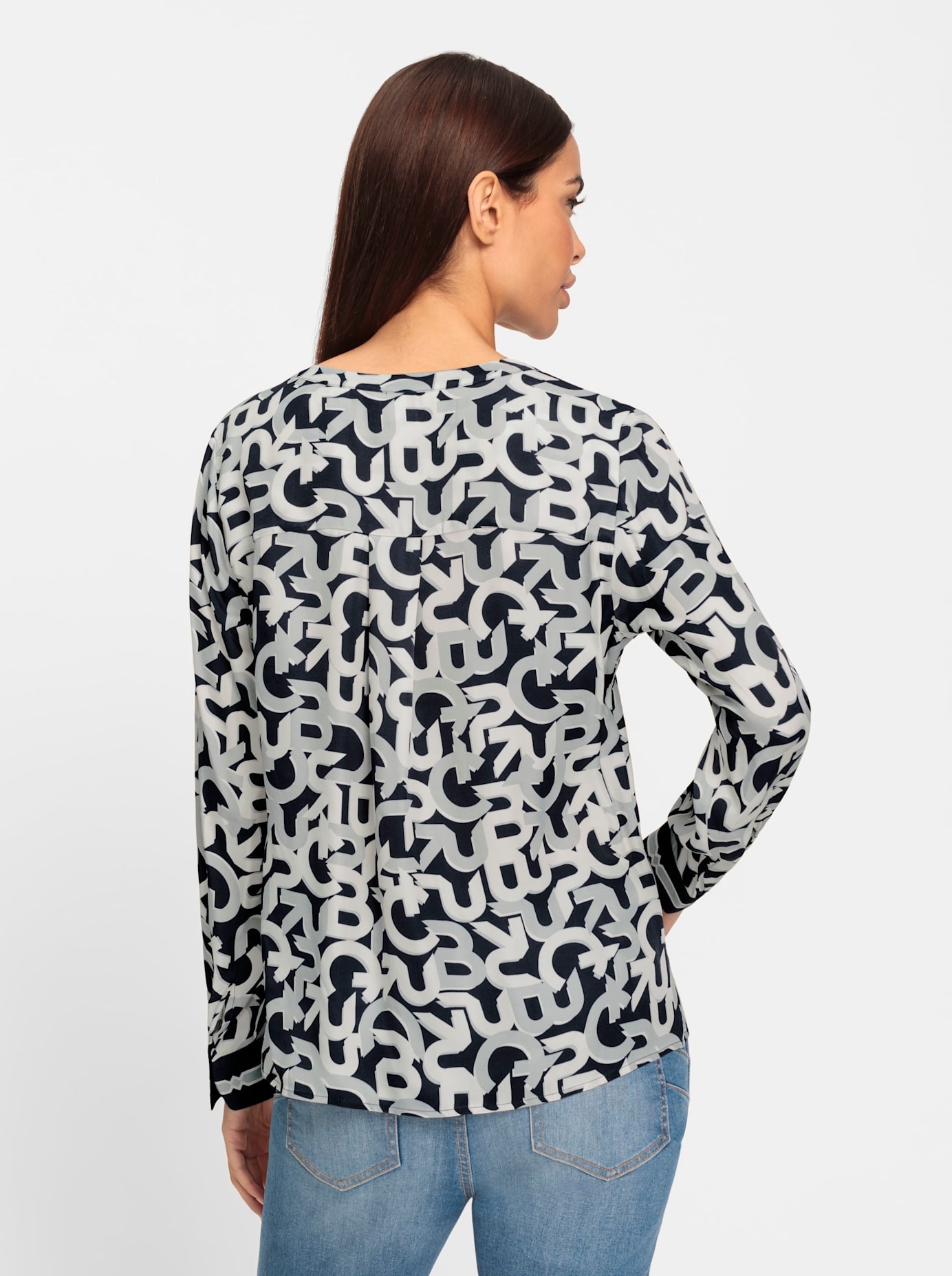 heine Druckbluse