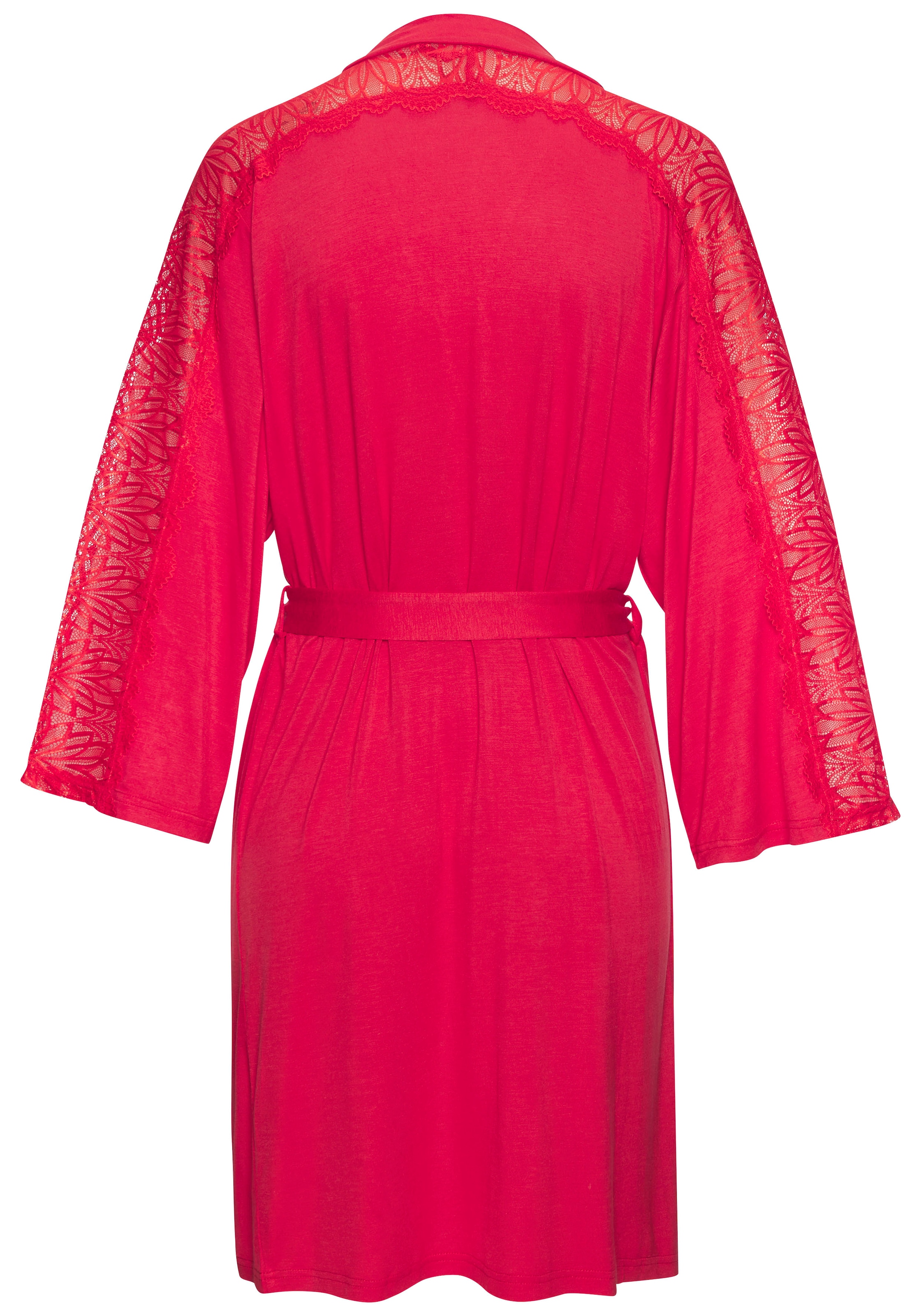 LASCANA Kimono Mit schönen Spitzedetails