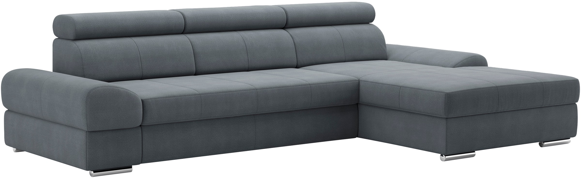 sit&more Ecksofa »Broadway L-Form« inklusive Kopfteilverstellung, wahlweise mit Bettfunktion