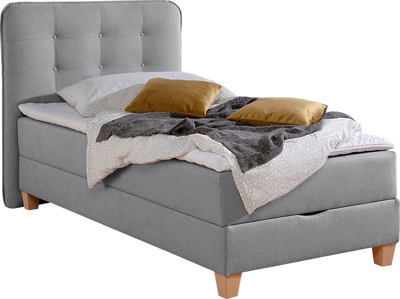 Home affaire Lit de boxe comprend surmatelas en mousse froide et coffre de lit