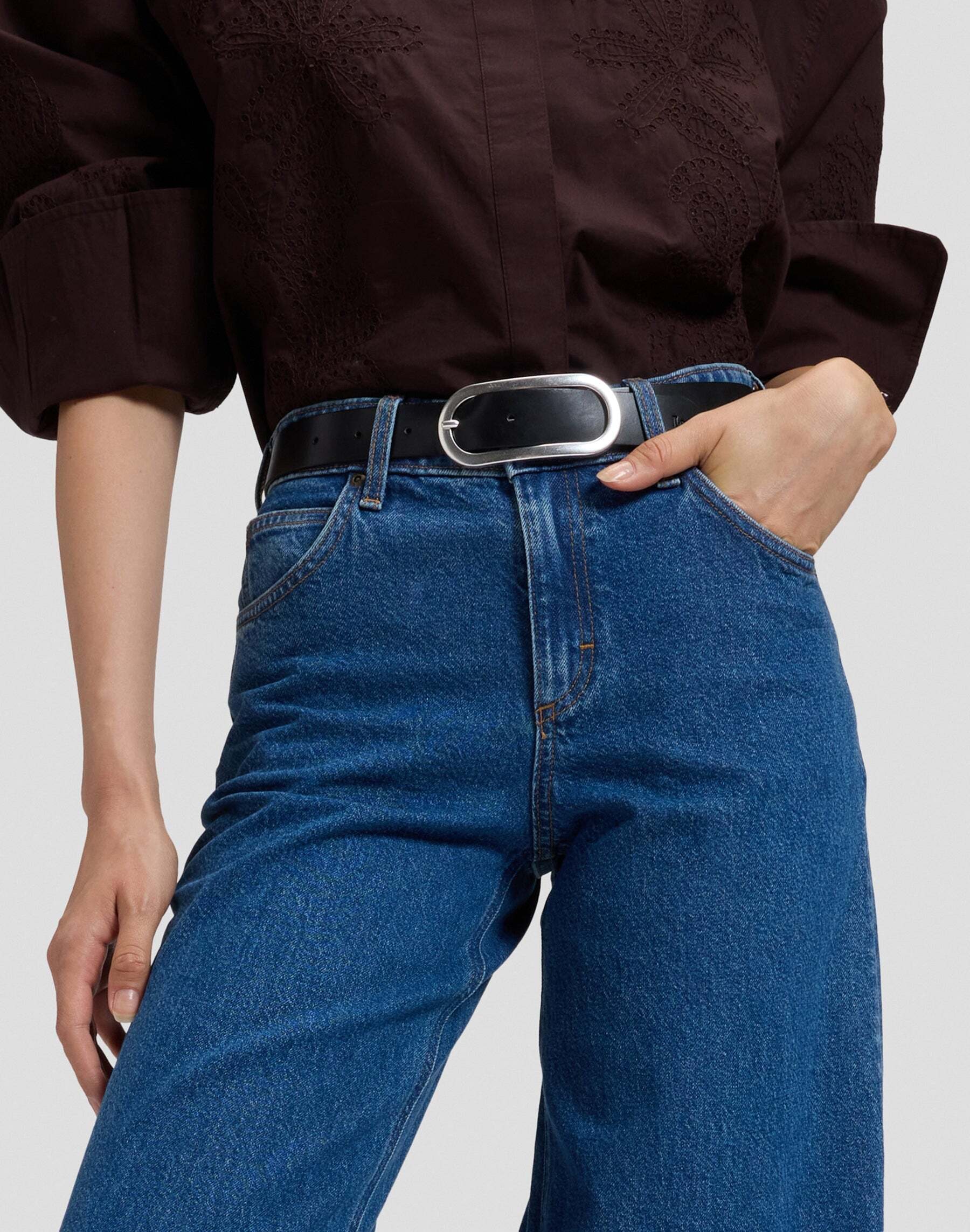 Lee® Ceinture de hanche »Lee Gürtel Oval Buckle«