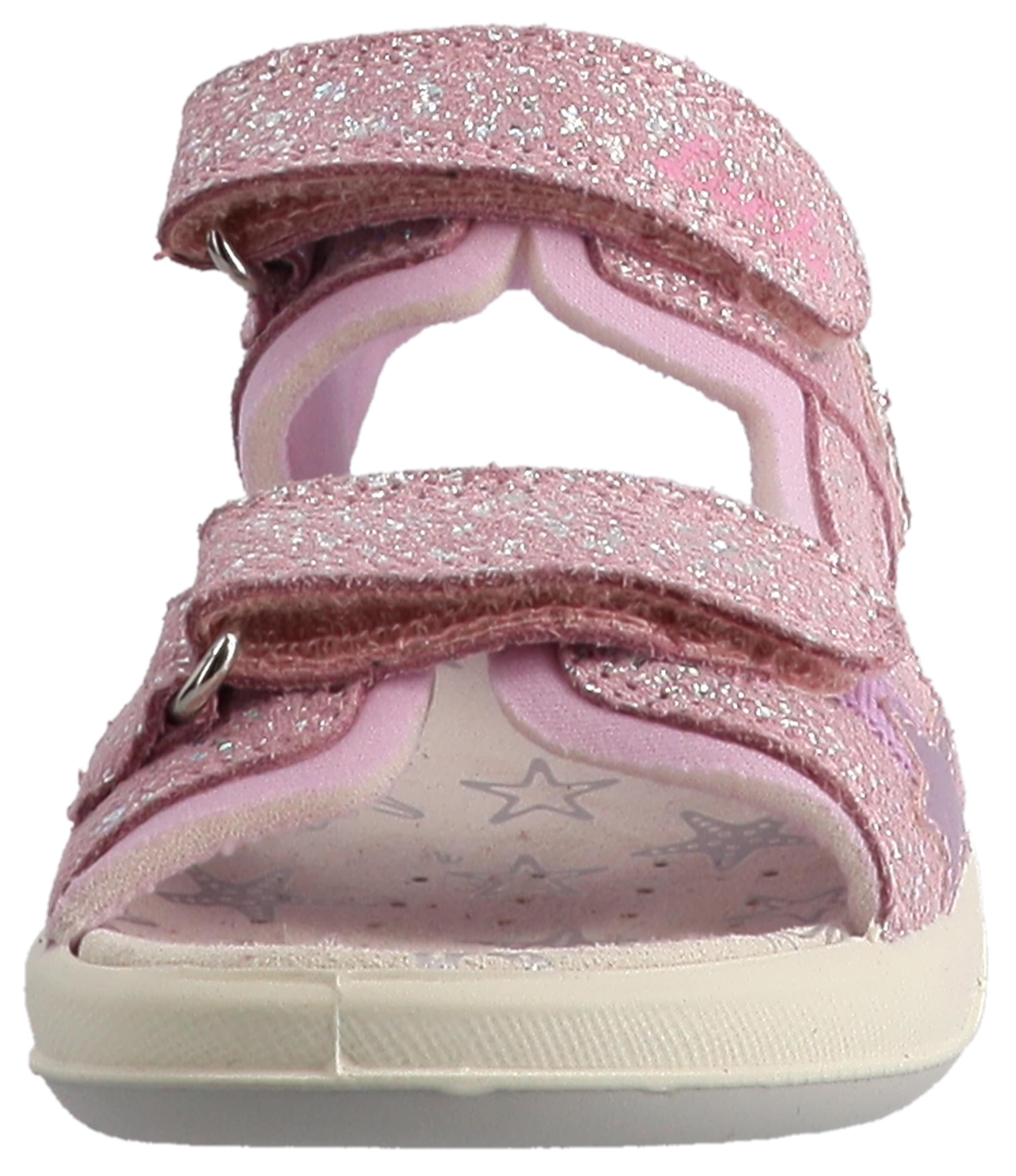 Lurchi 1100000002199 »Fia 2«  Klettschuh mit Glitter, Grössenschablone zum Download