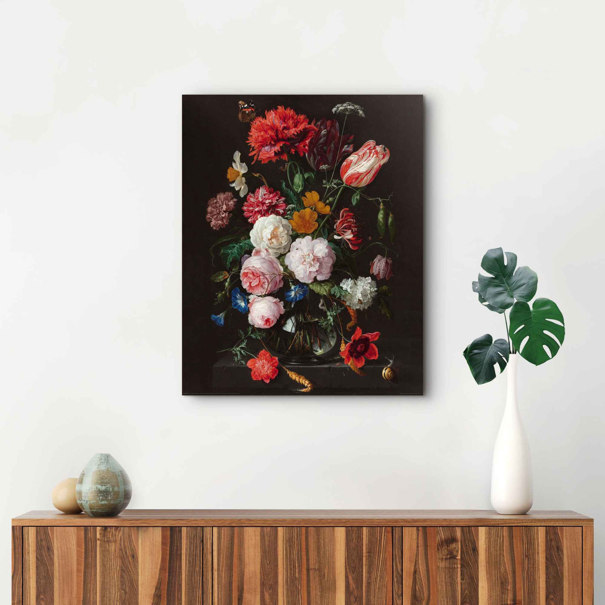 Reinders! Wandbild »Wandbild Stillleben mit Blumvase Jan Davidsz de Heem« Vasen 1 Stk. tlg.