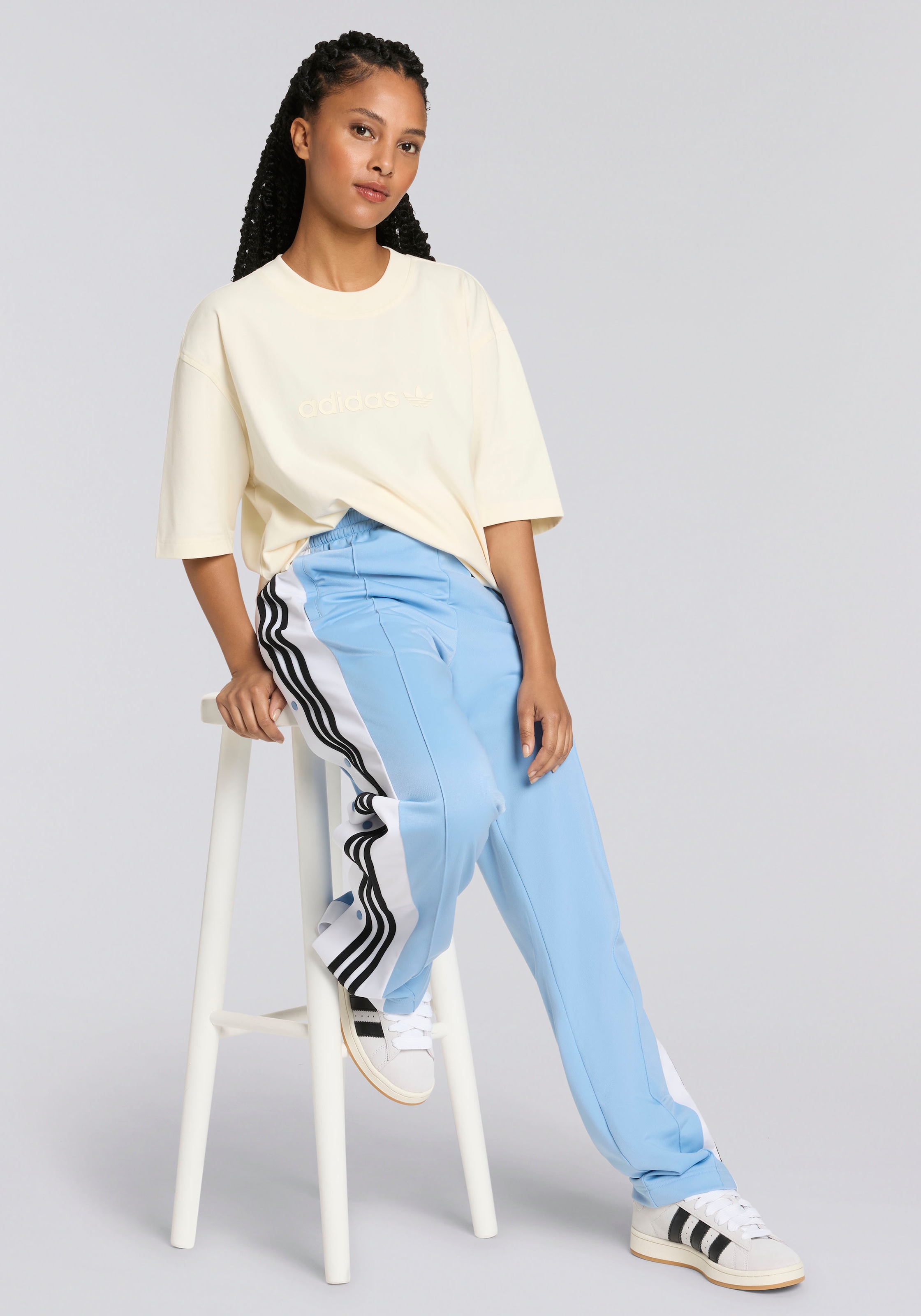 adidas Originals Sporthose »ADIBREAK PANT«  Knopfhose, Knopfleiste am Bein