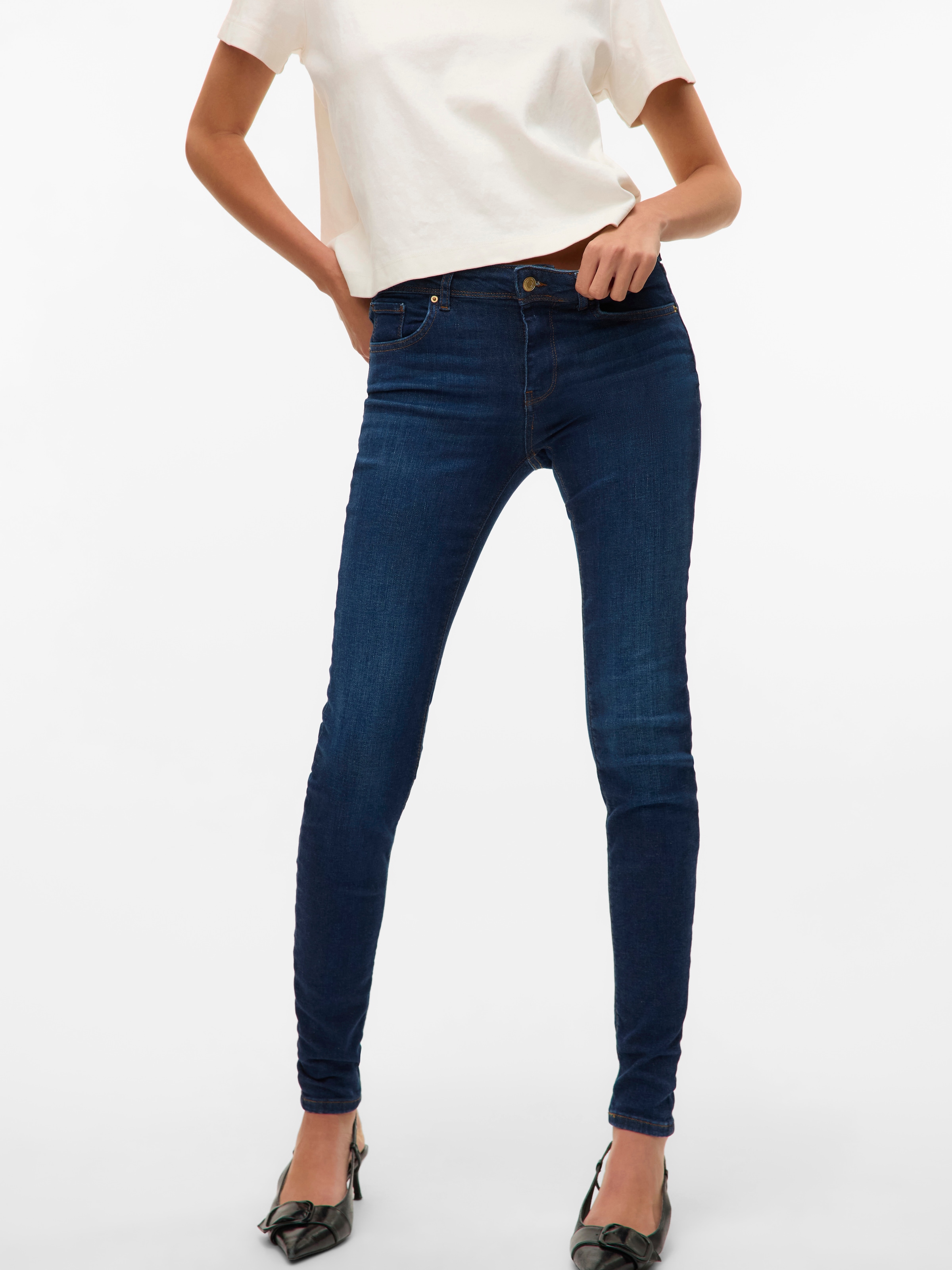 Vero Moda Jeans skinny »VMLUX MR SLIM JEANS«