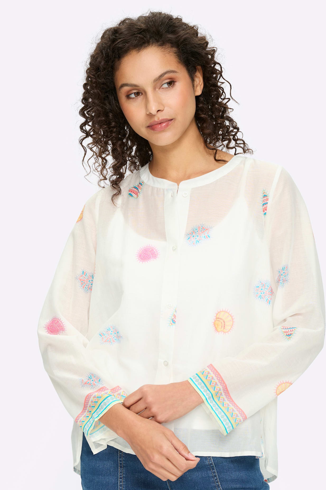 heine Blouse à pression