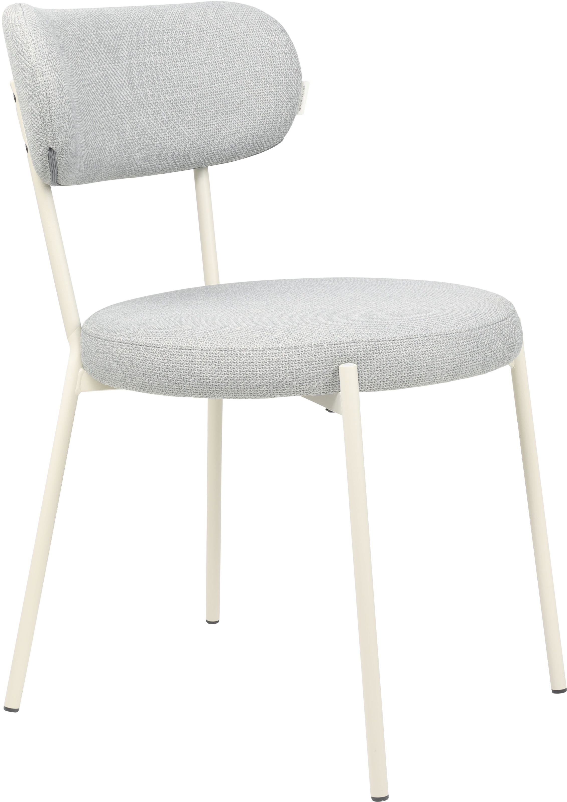 TOM TAILOR HOME 4-Fussstuhl »SOFT PAD CHAIR« (Set) 2 Stk.Esszimmerstuhl, 4-Fussgestell, mit Rückenausschnitt
