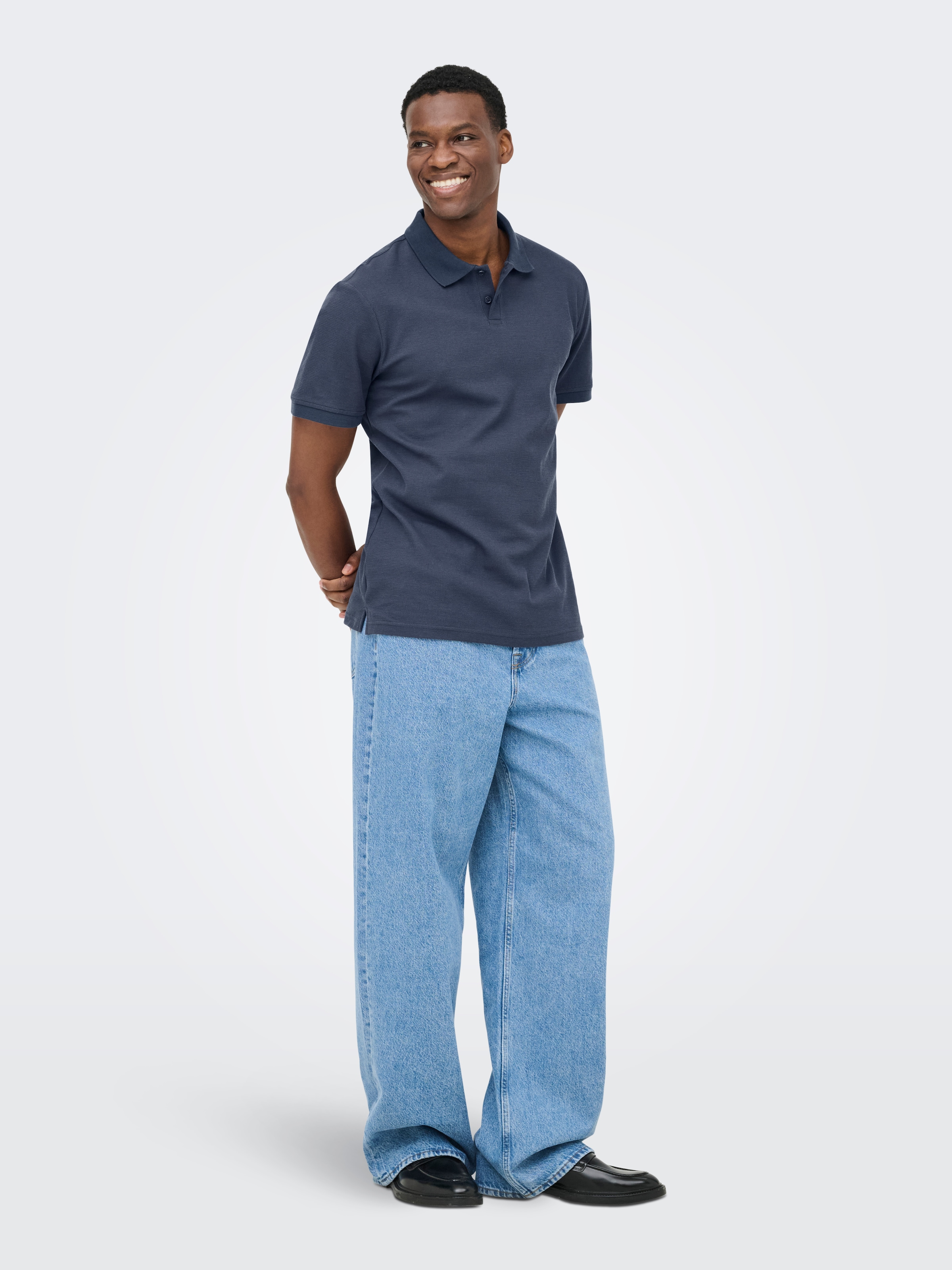 ONLY & SONS Polo »ONSBEN REG SS POLO SHIRT NOOS« coton, coupe régulière