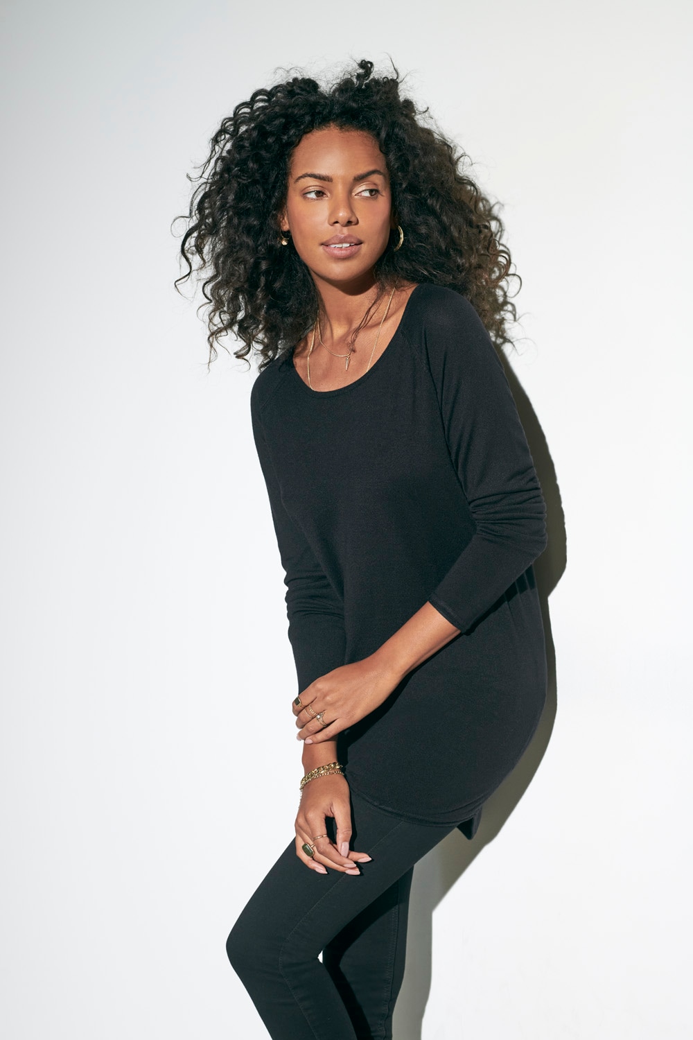 ONLY Longpullover »ONLMILA LACY L/S LONG PULLOVER KNT NOOS«, mit weitem Rundhalsausschnitt
