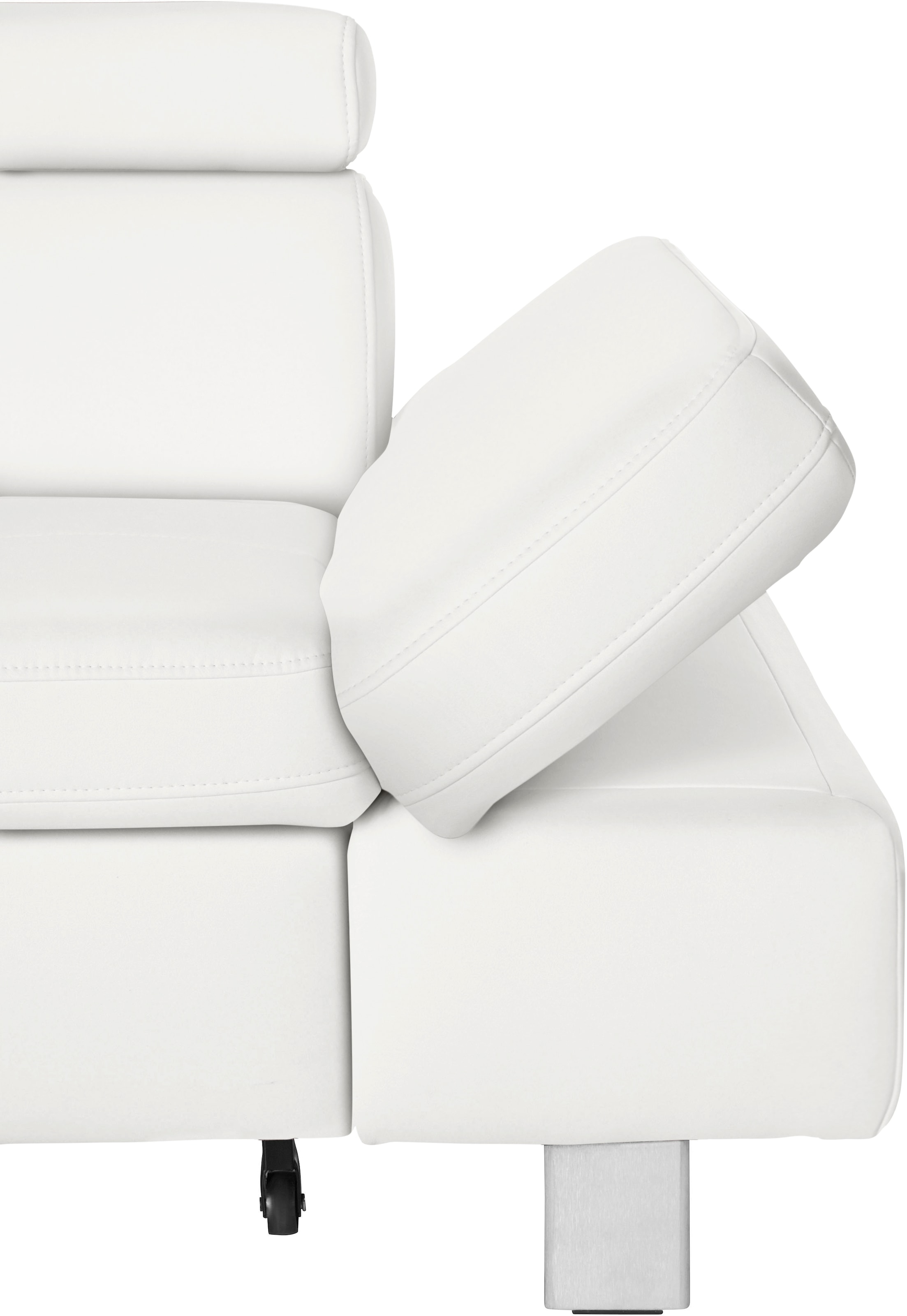 exxpo - sofa fashion Canapé d'angle »Fiji, L-Form« mit Kopf- bzw. Rückenverstellung, wahlweise mit Bettfunktion