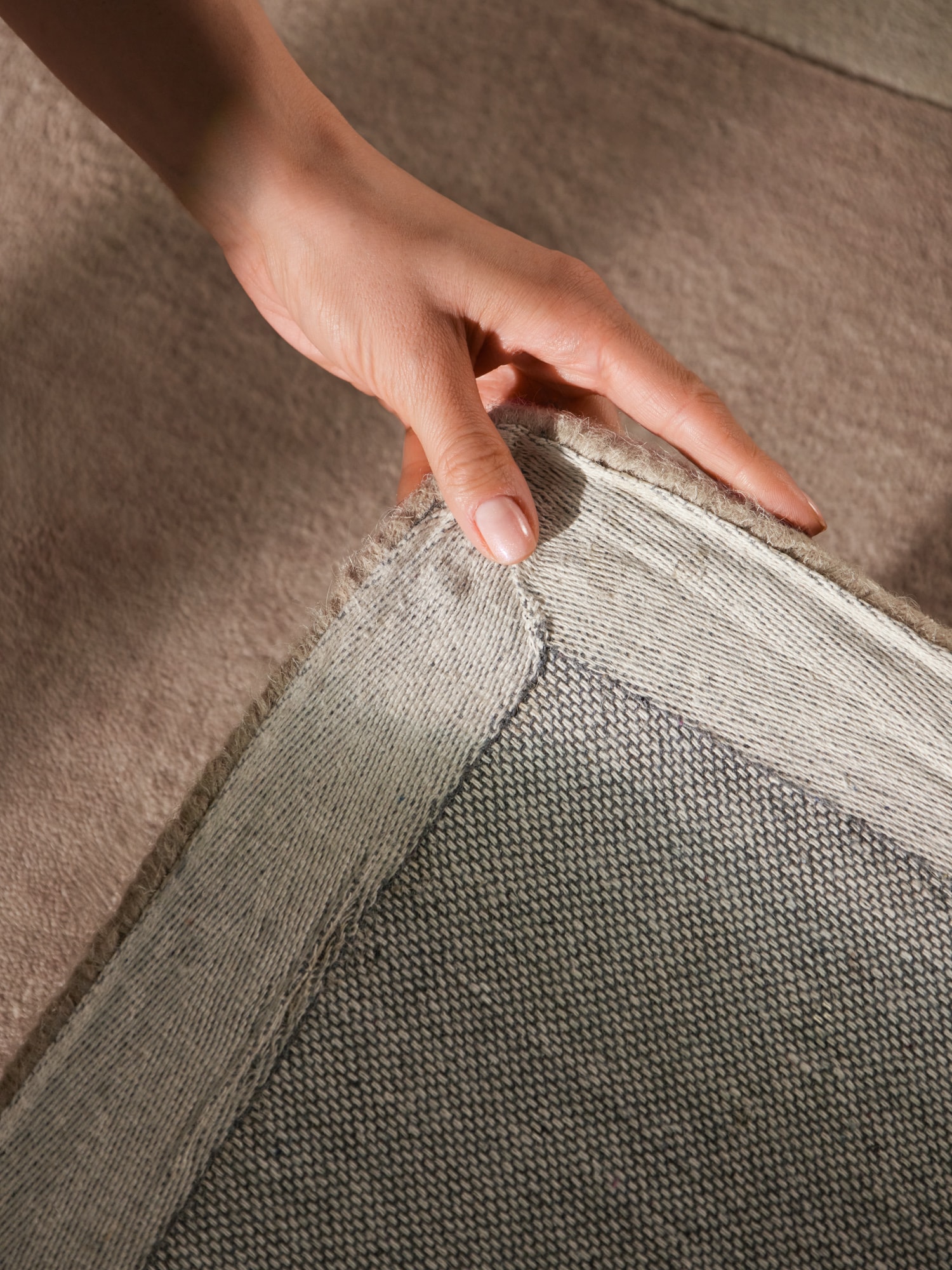 Villeroy & Boch Tapis en laine »Edmund« Rectangulaire 16 mm Höhe Laine, naturel, fait main, maison de campagne, scandinave, salon, chambre