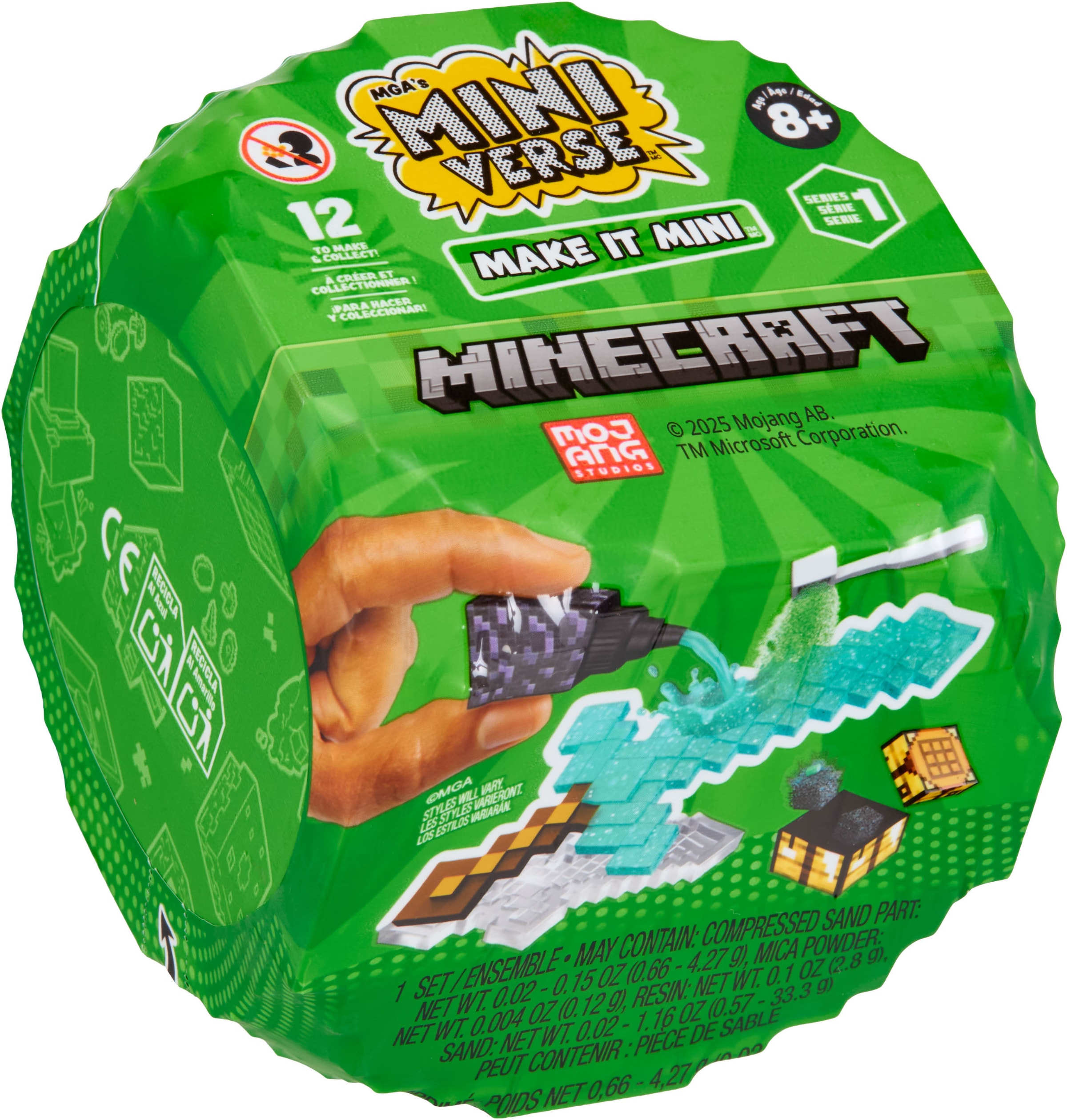 MGA ENTERTAINMENT Kreativset »MGA's Miniverse - Make It Mini Minecraft«