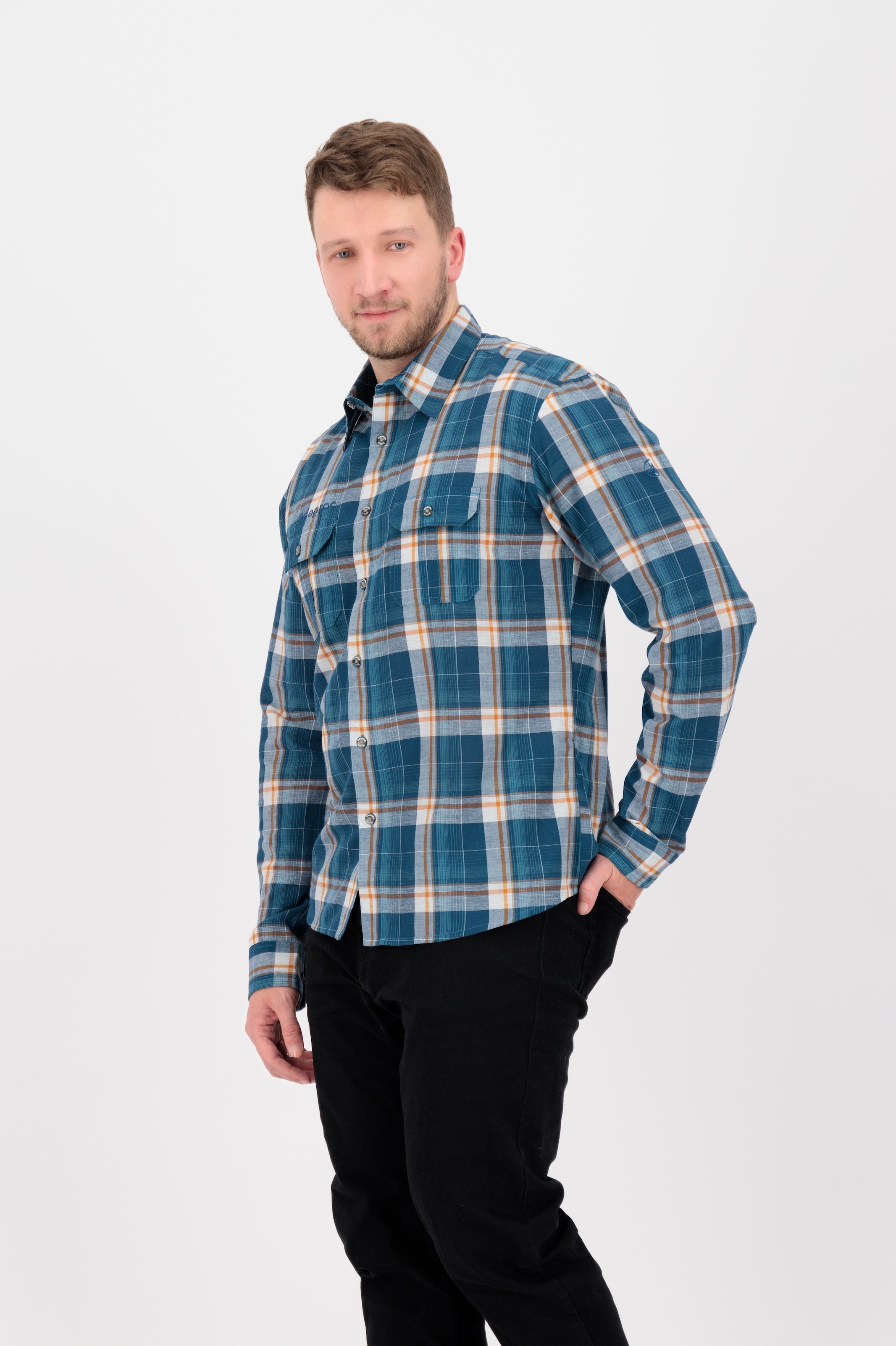 DEPROC Active Outdoorhemd »DENVER M MEN« auch in Grossen Grössen erhältlich