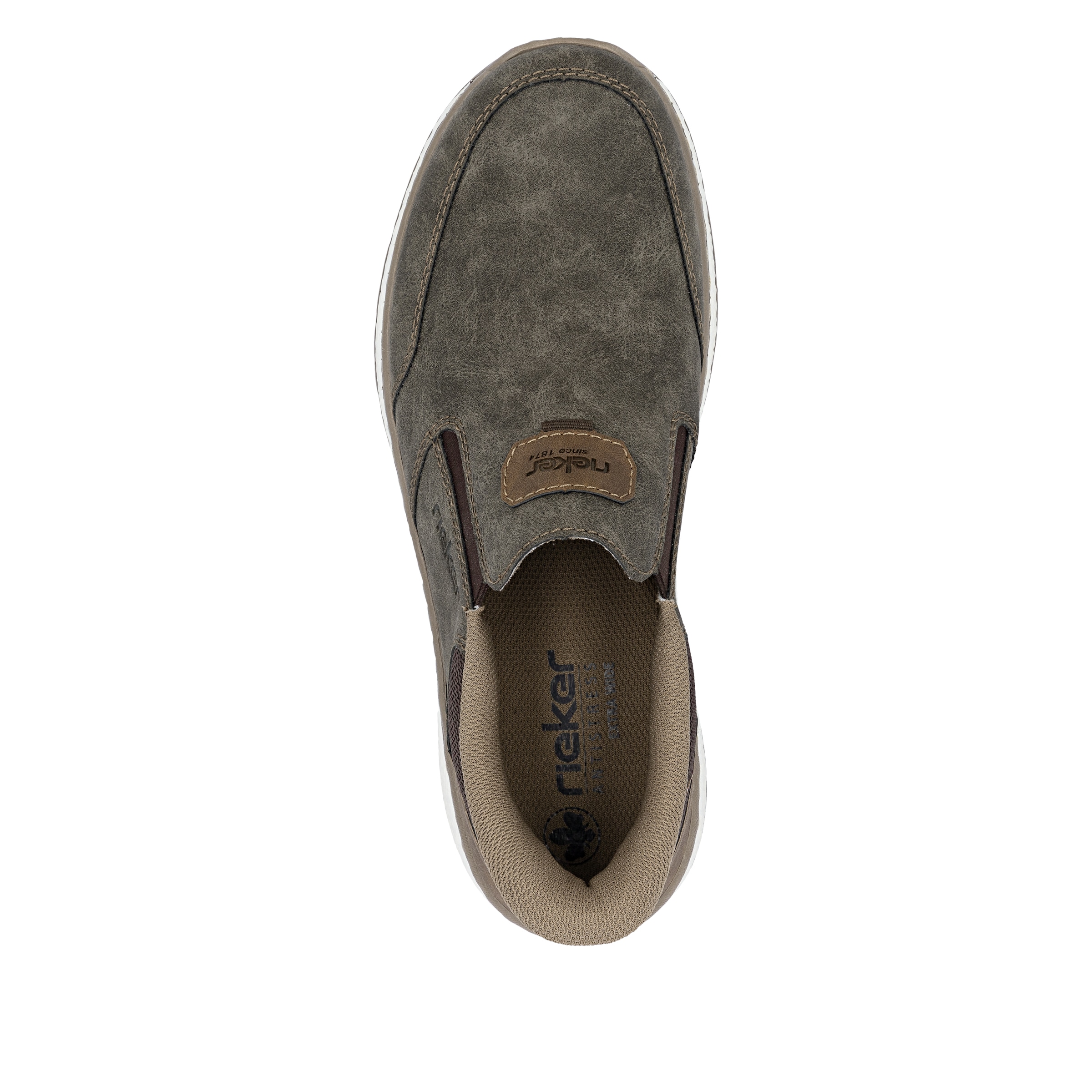 Rieker Slipper »Ready2GO«  chaussure à enfiler, chaussure basse, sneaker slip-on avec inserts stretch