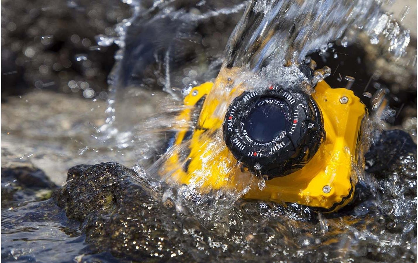 Kodak Appareil photo compact »PixPro WPZ2 Kit« , 16,35 , 4 fach fach x opt. Zoom