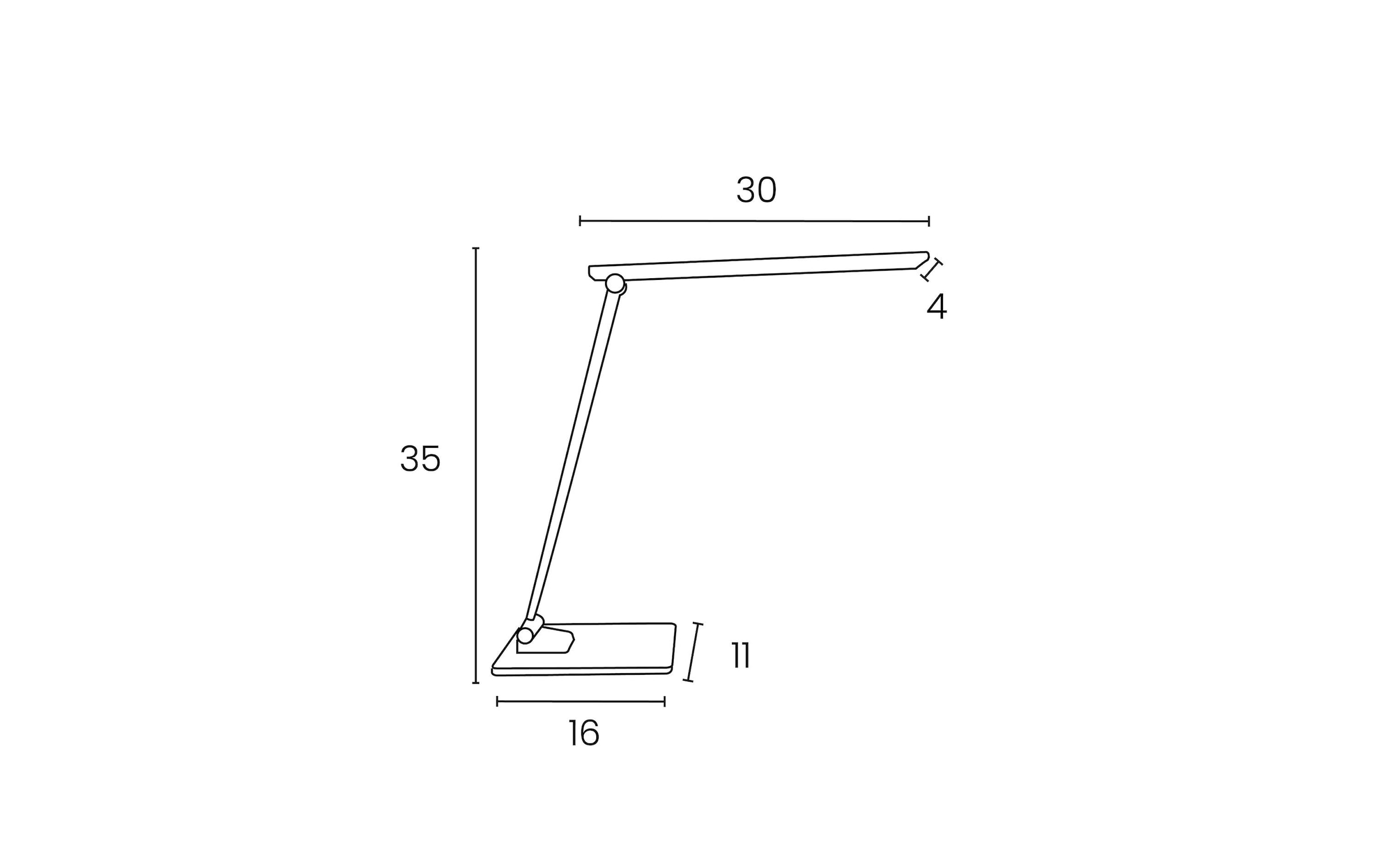   Schreibtischlampe »UNiLUX Popy 408 lm« 1 Stk.