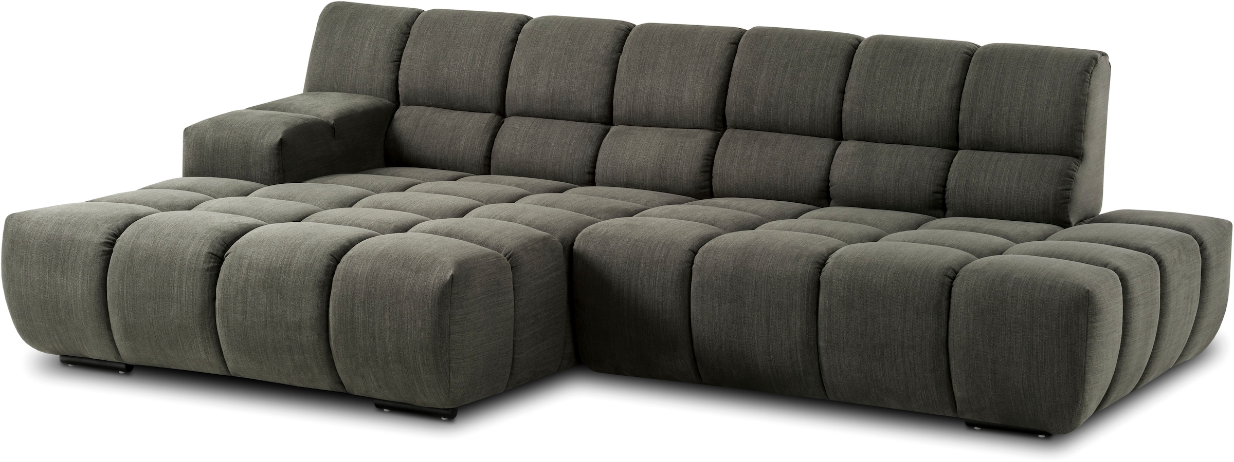 designwerk Ecksofa »Cielo L-Form, Design und aufwendige Detailverarbeitung« mit Sitztiefenverstellung