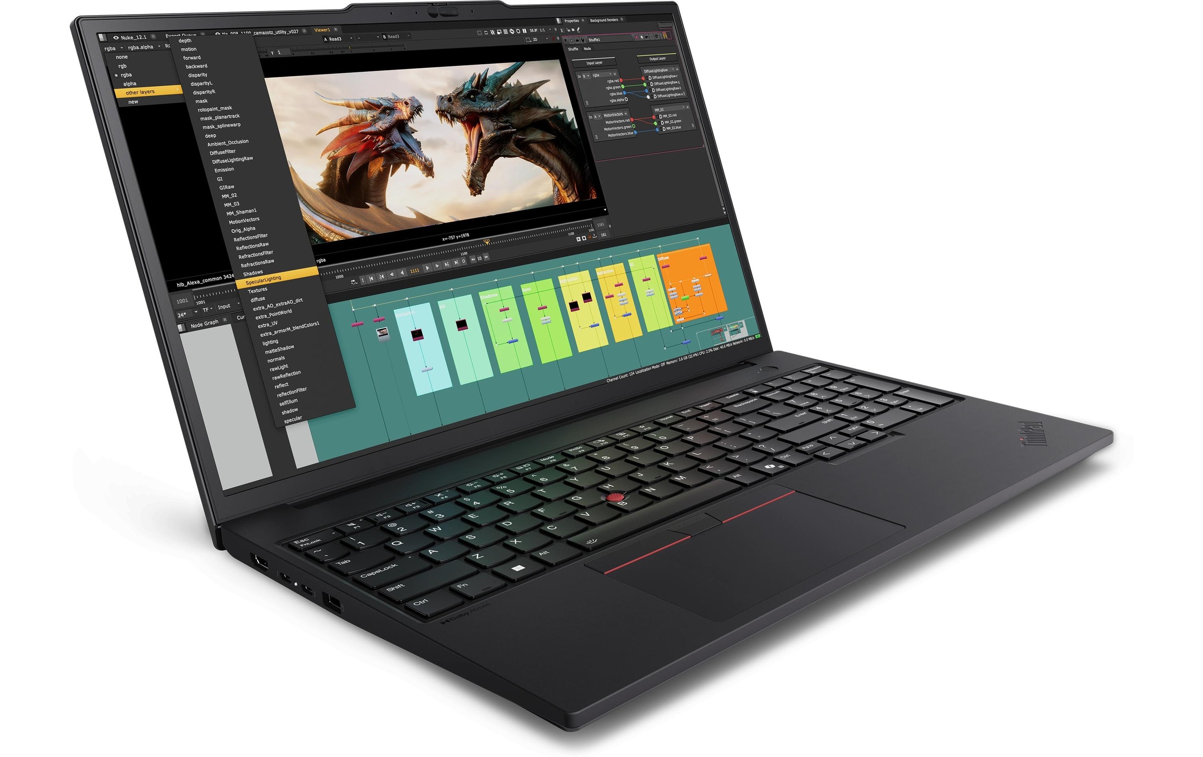 Lenovo Ordinateur portable »ThinkPad P16 V Gen 3 (Intel)« / 16 ″ Intel Core Ultra 9 1.000 GB SSD