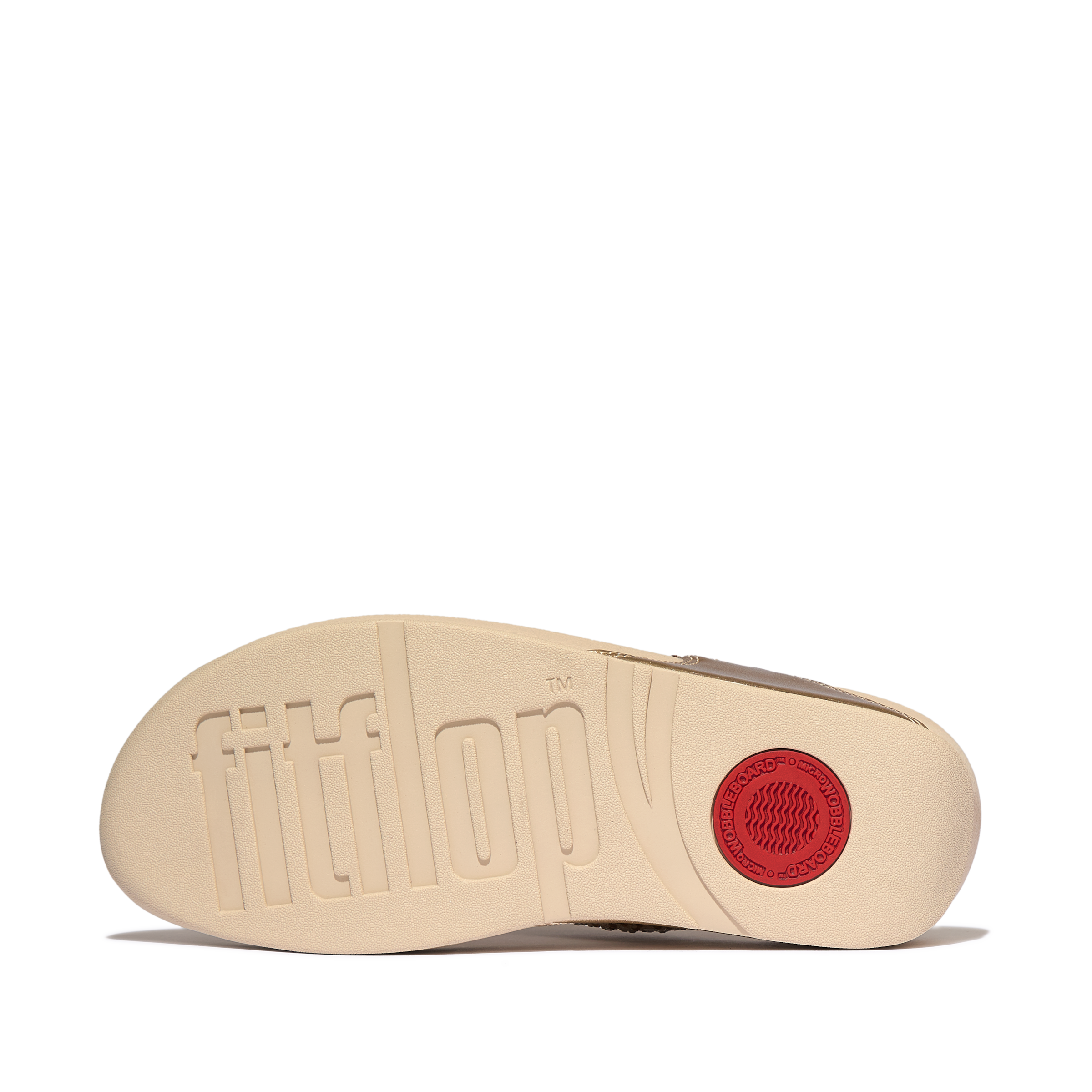Fitflop Séparateur d'orteils »LULU CRYSTAL-MIX METALLIC TOE-POST SANDALS«  Compensé, chaussure plateforme, Dianette avec strass multicolores