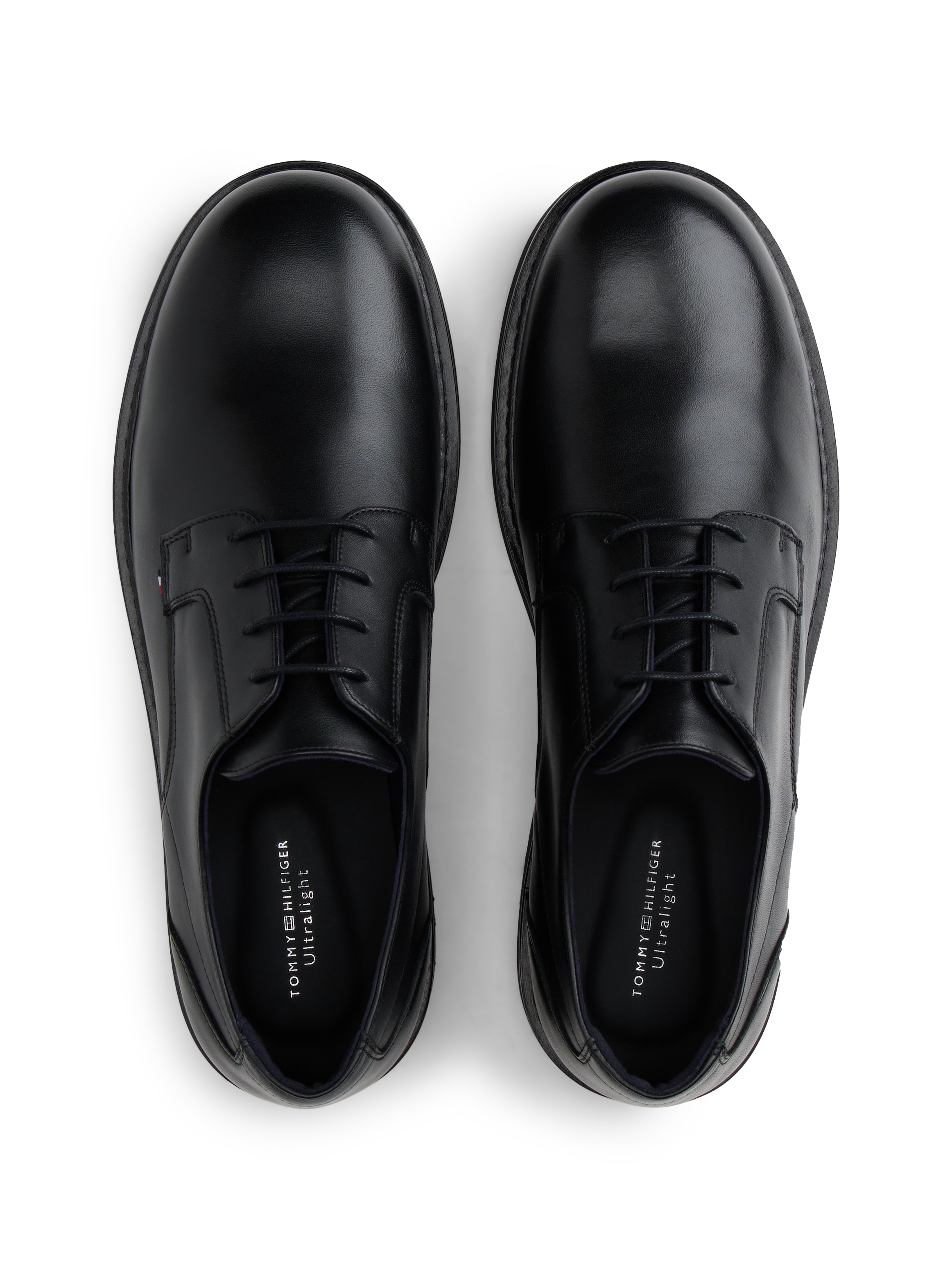 Tommy Hilfiger Chaussure à lacets »HILIFGER ULTRA LIGHT LTH SHOE«  talon bloc, chaussure business, chaussure de soirée avec coutures discrètes