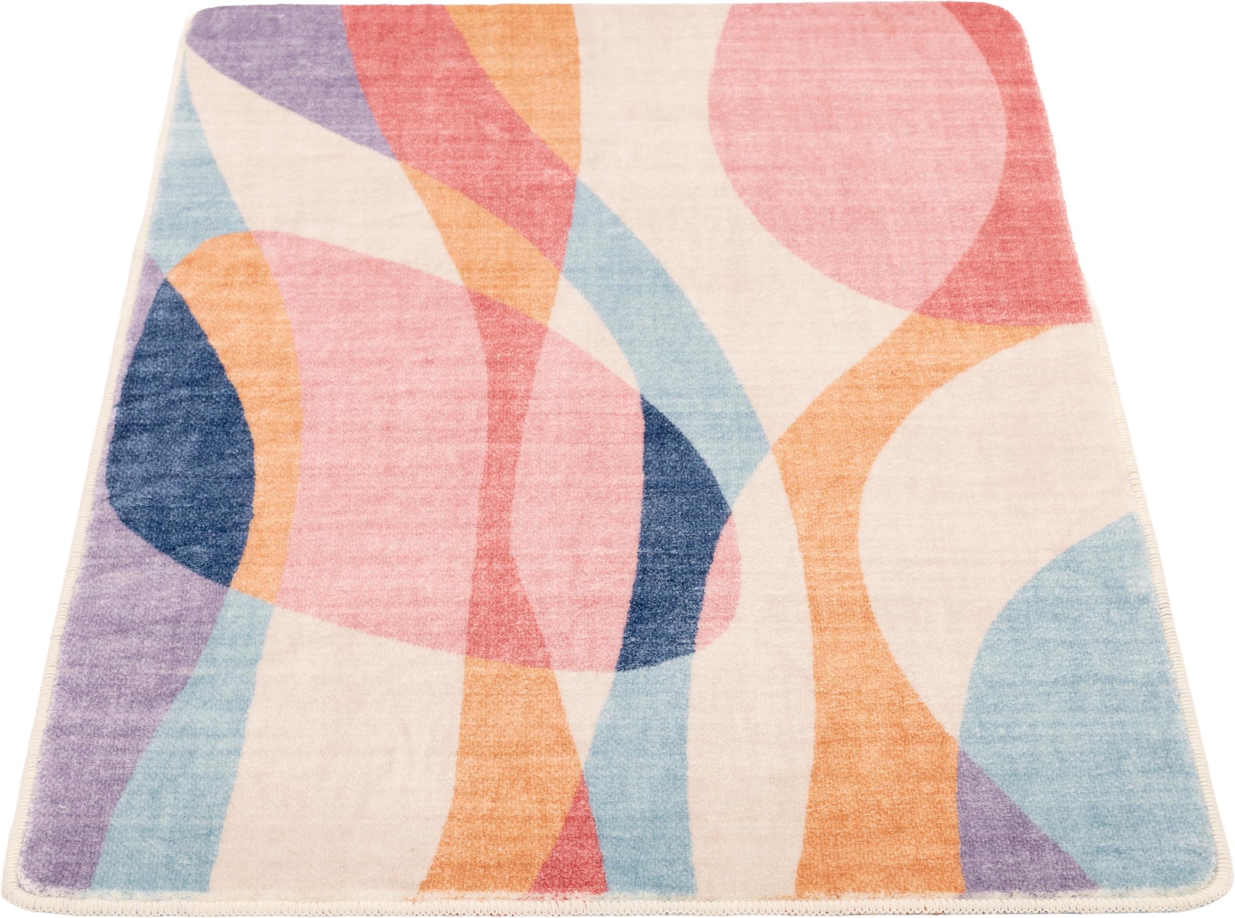 Gino Falcone Tapis de bain »Aquata GF-170, Badvorleger, Badezimmer Teppich« Höhe 5 mm Badteppich, bedruckt, modernes Design, rechteckig