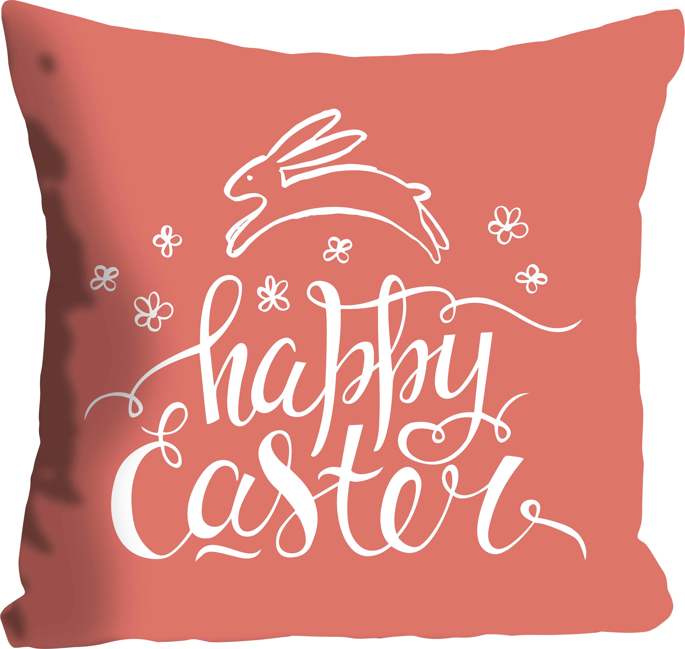 queence Dekokissen »Landon« mit einem österlichen Schriftzug