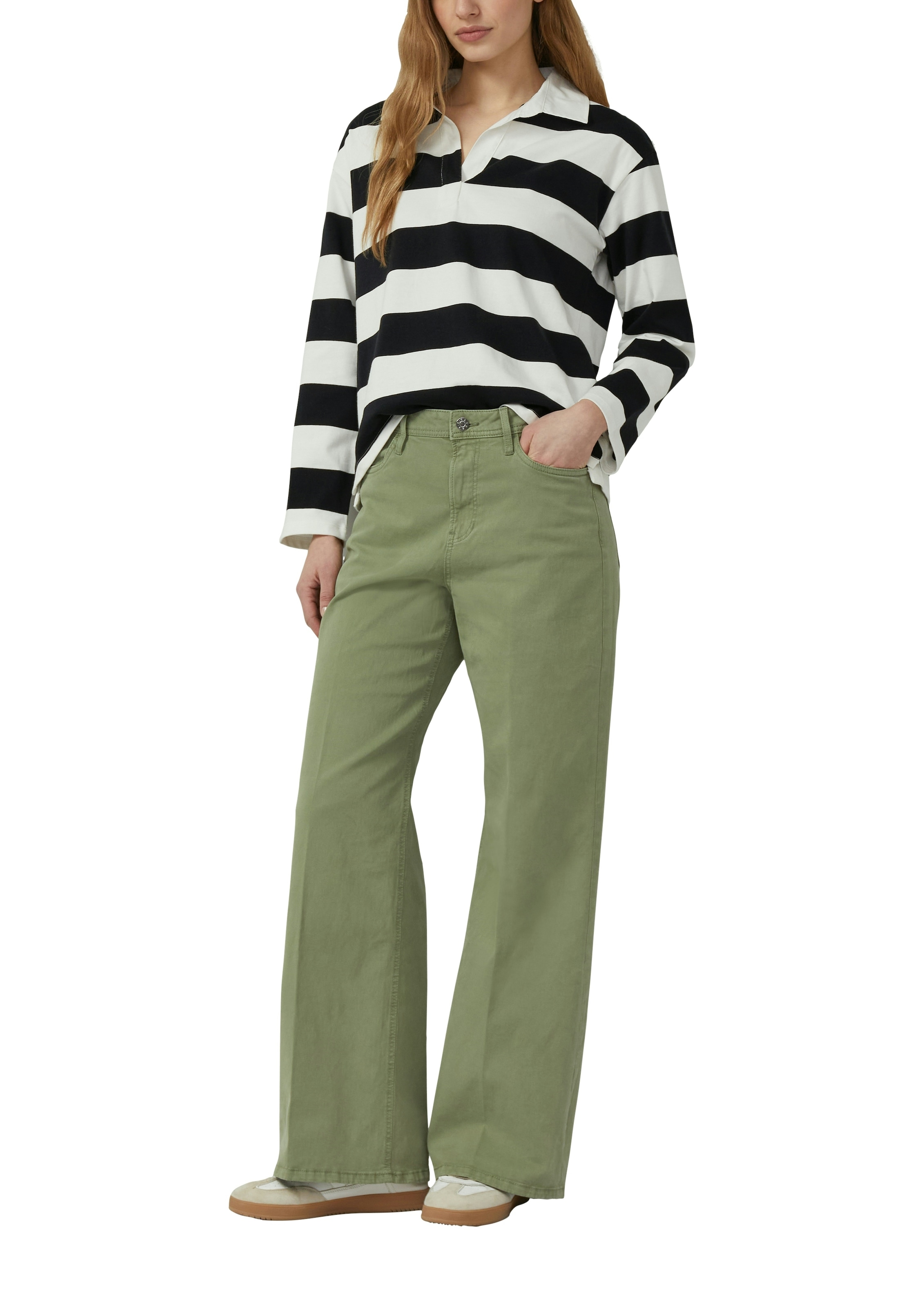 s.Oliver Jeans à pattes d'eph avec patte d'éléphant et stretch
