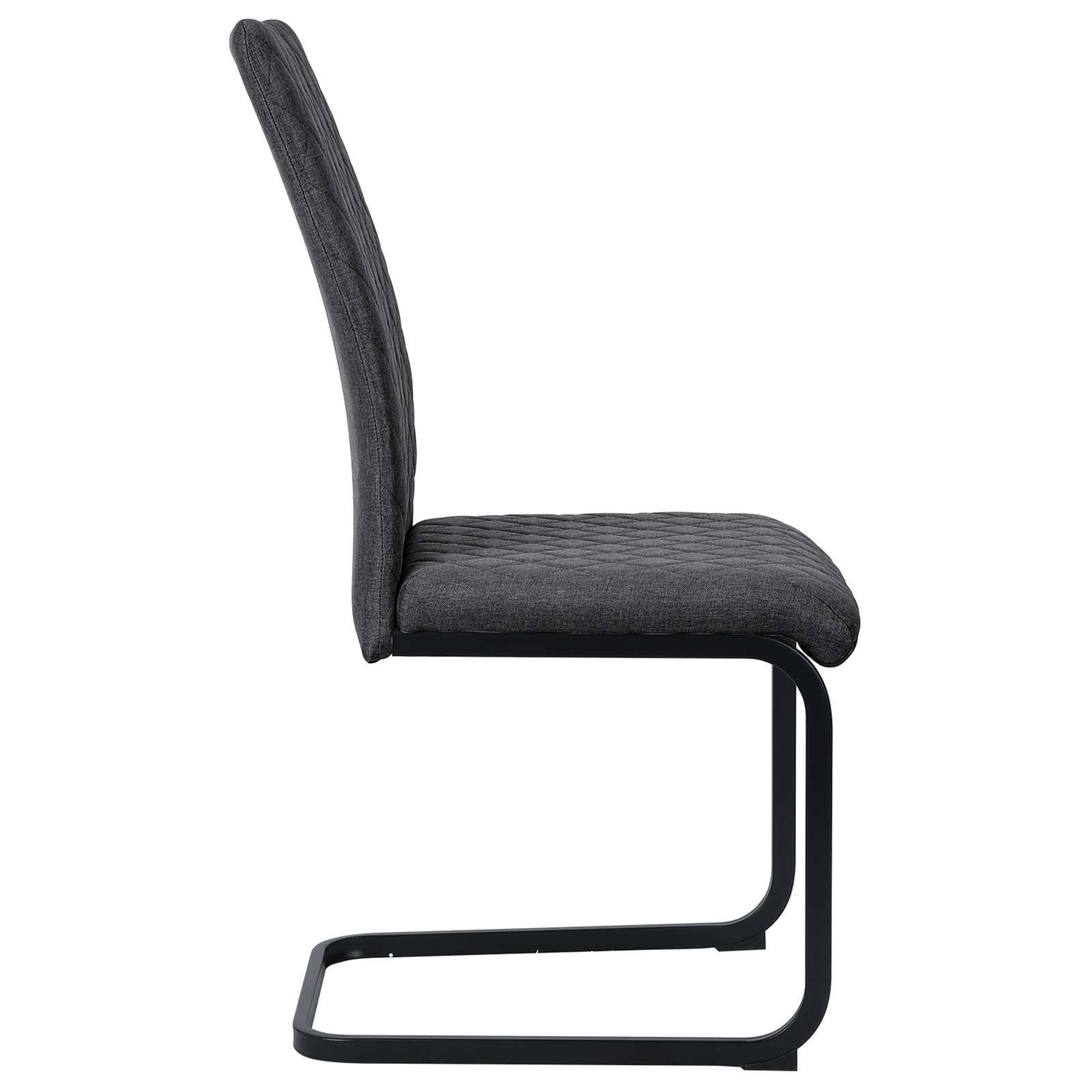 GOODproduct Esszimmerstuhl »Valbourg« () Freischwinger, gepolsterte Rückenlehne und Sitzfläche, 2er Set