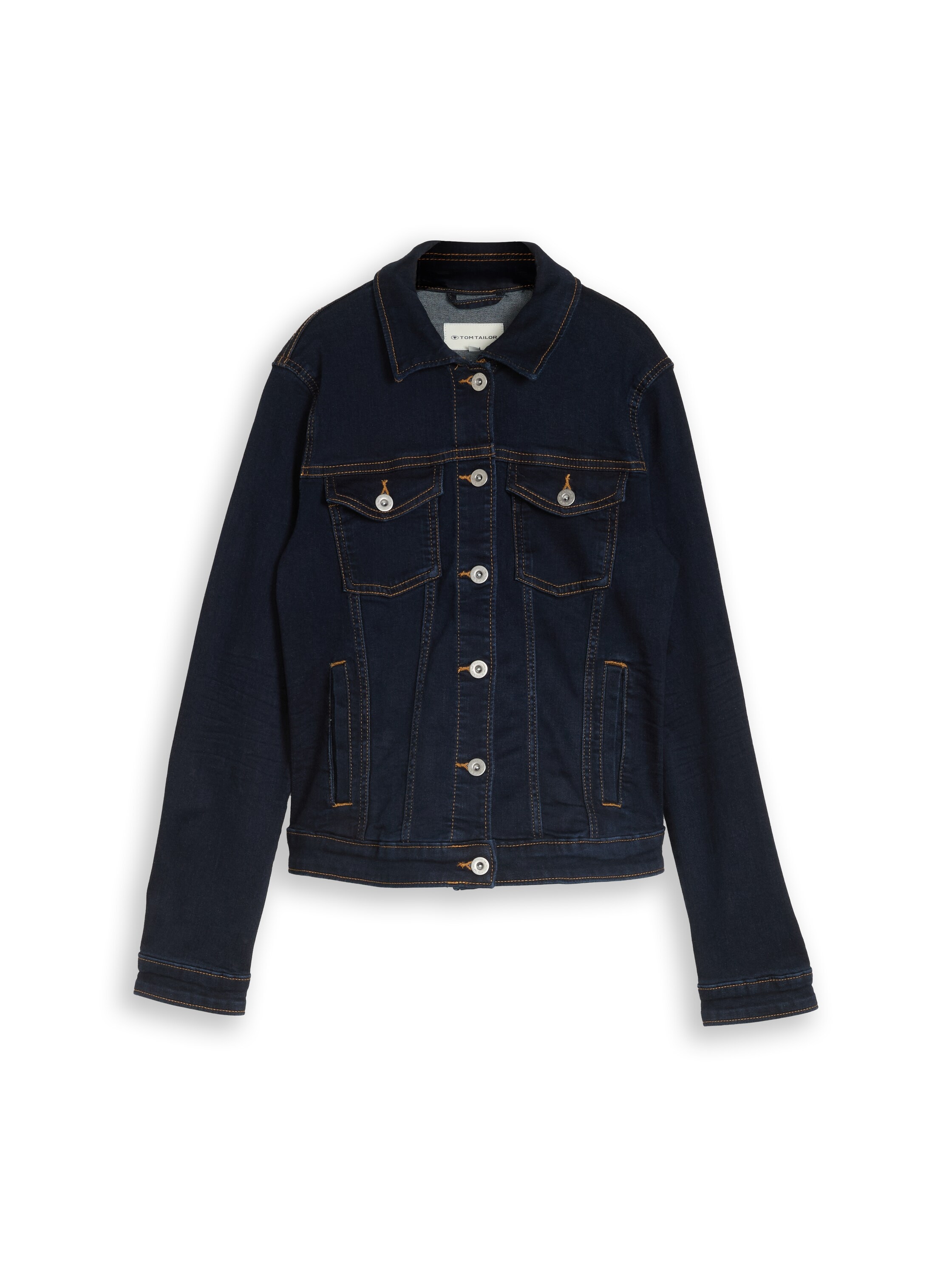TOM TAILOR Veste en jean ohne Kapuze mit Stretch